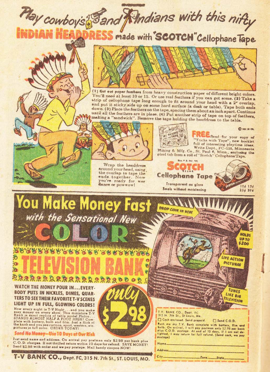 Read online Monte Hale Western comic -  Issue #56 - 49