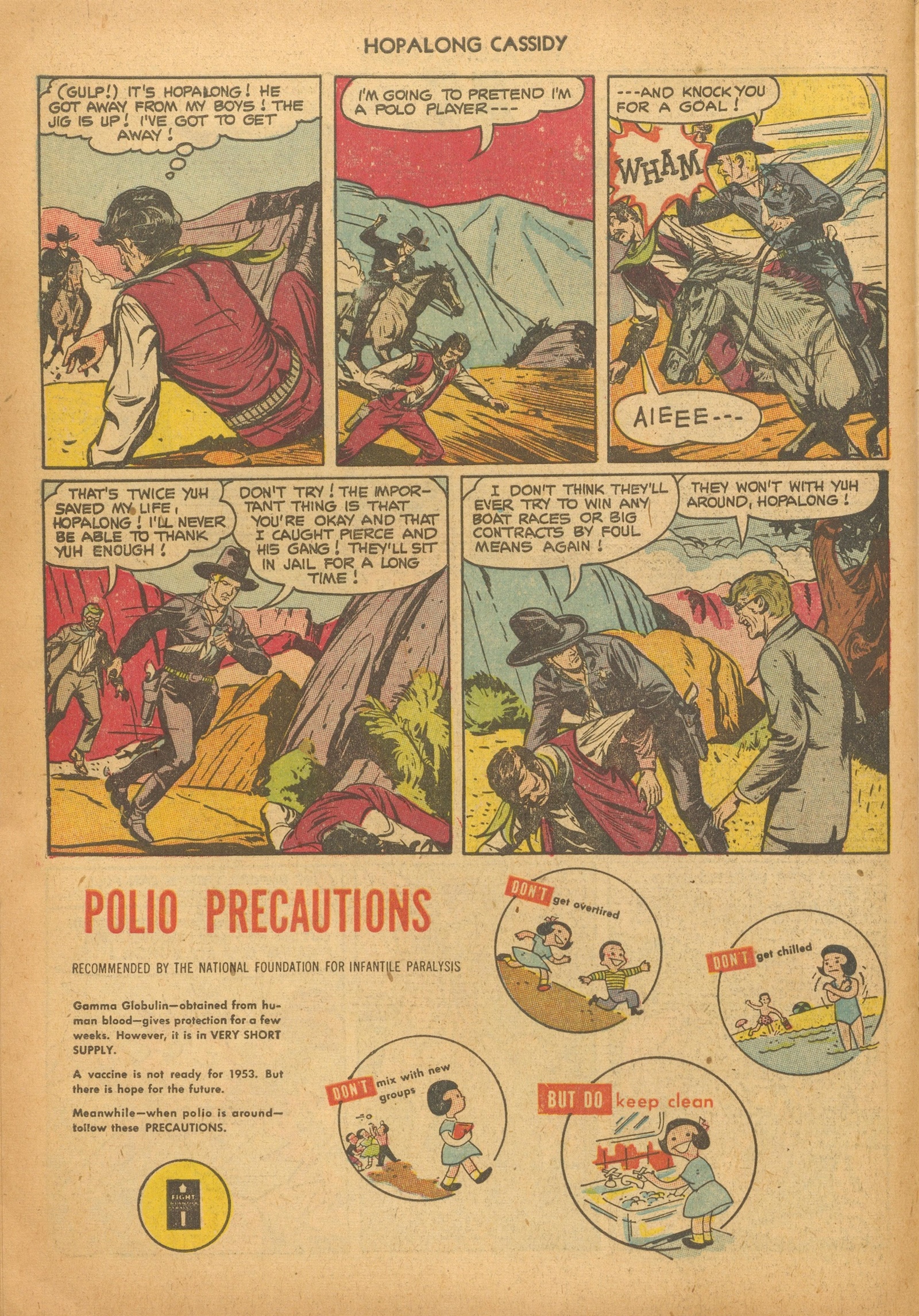 Read online Hopalong Cassidy comic -  Issue #83 - 34