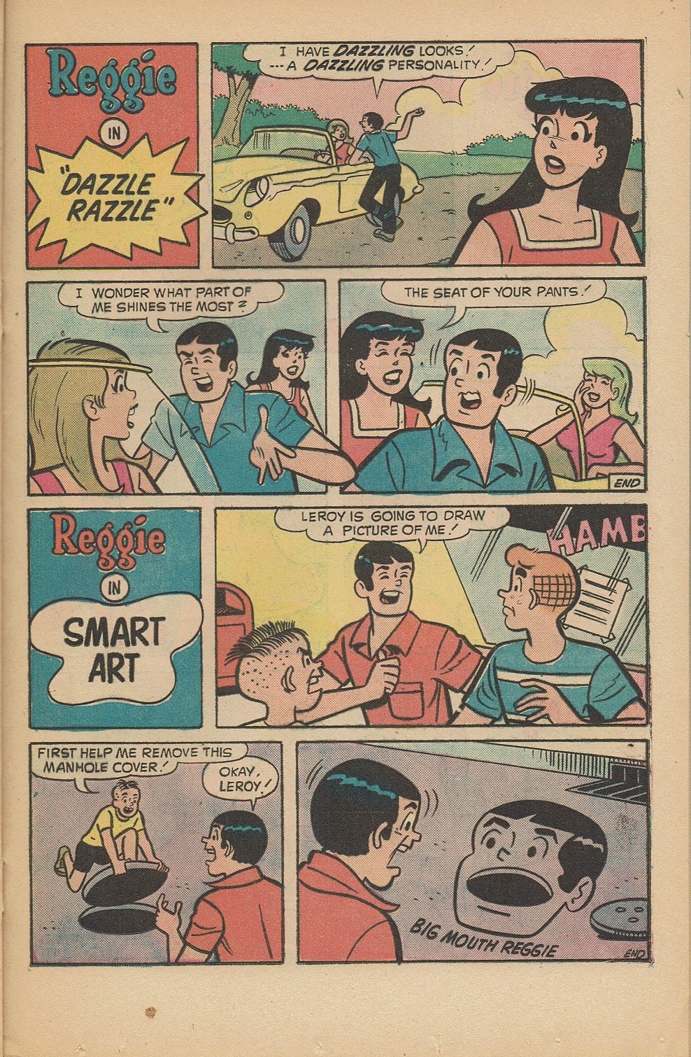 Read online Reggie's Wise Guy Jokes comic -  Issue #34 - 20