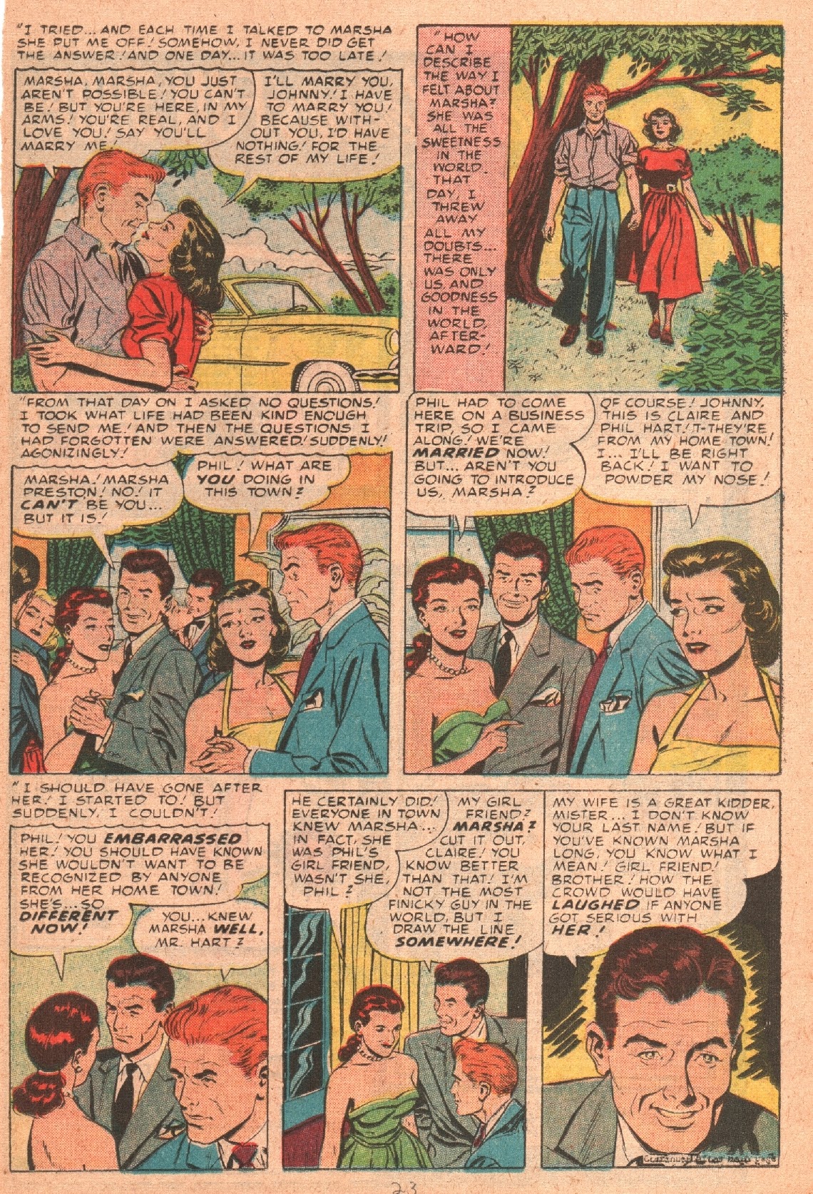 Read online Young Love (1949) comic -  Issue #62 - 22