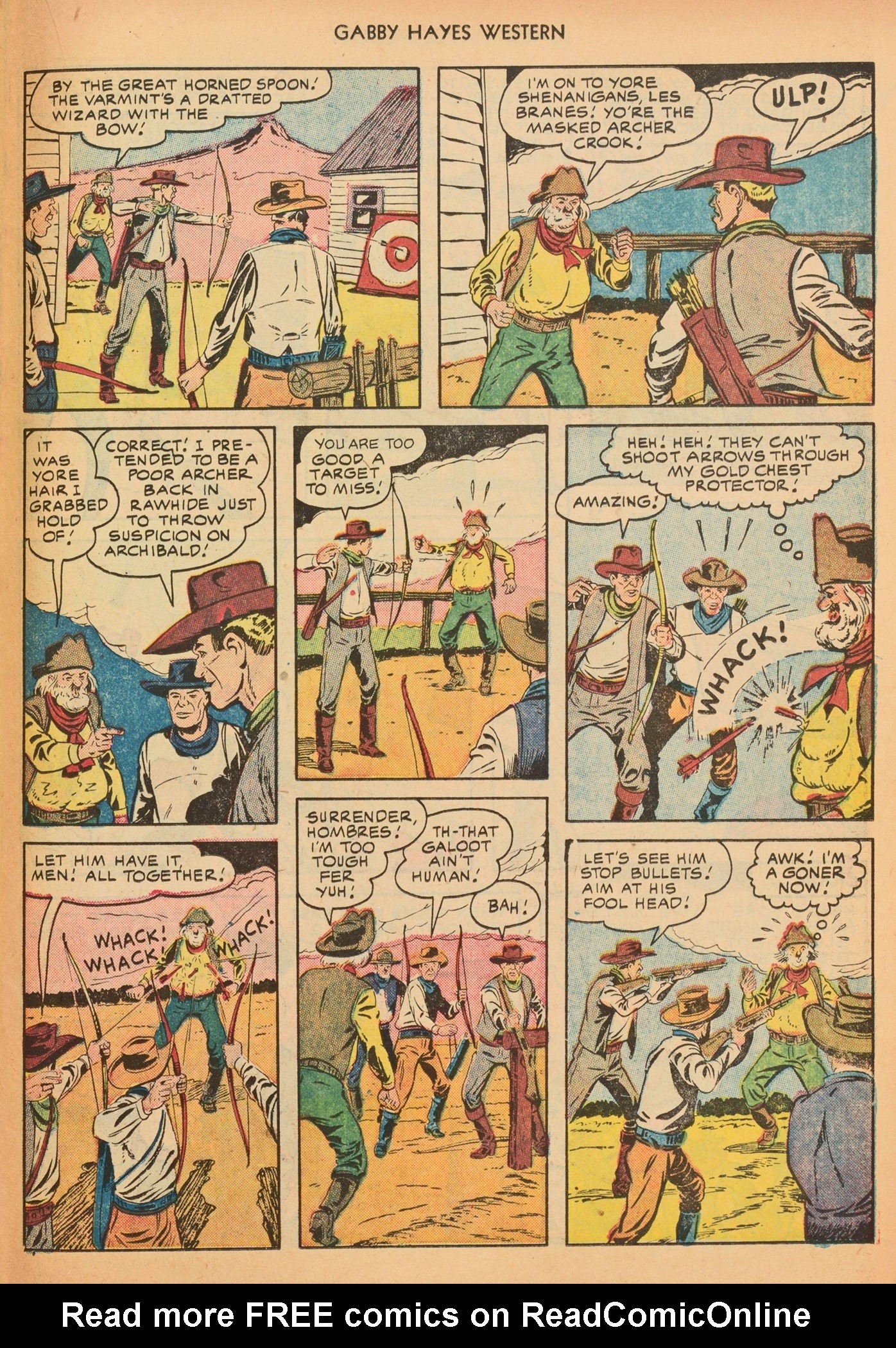 Read online Gabby Hayes Western comic -  Issue #34 - 23