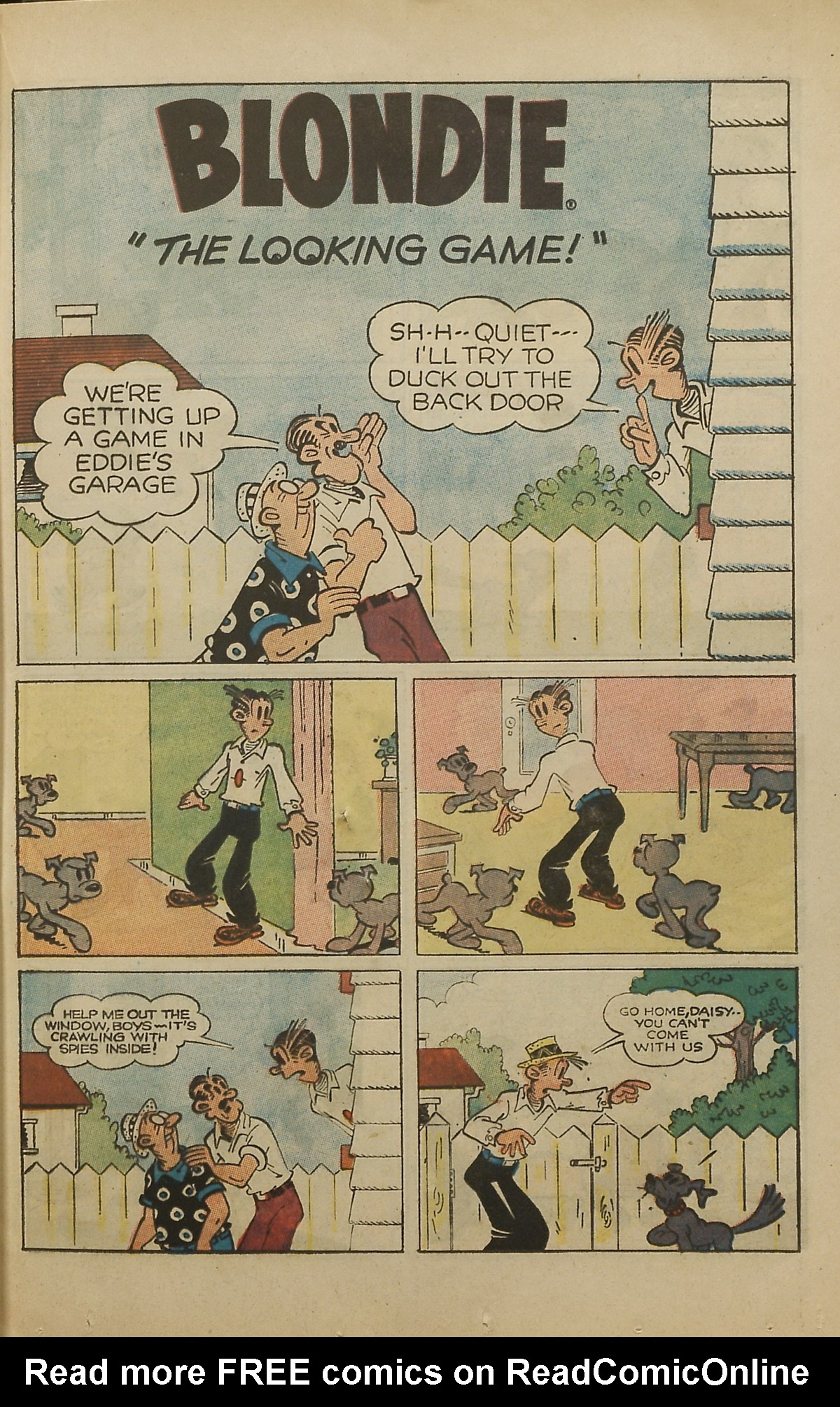 Read online Blondie Comics (1960) comic -  Issue #159 - 21