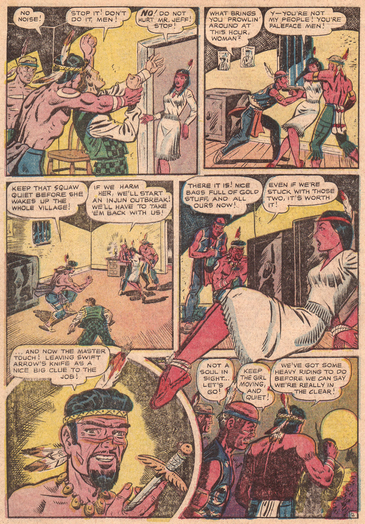 Read online Swift Arrow (1957) comic -  Issue #3 - 4