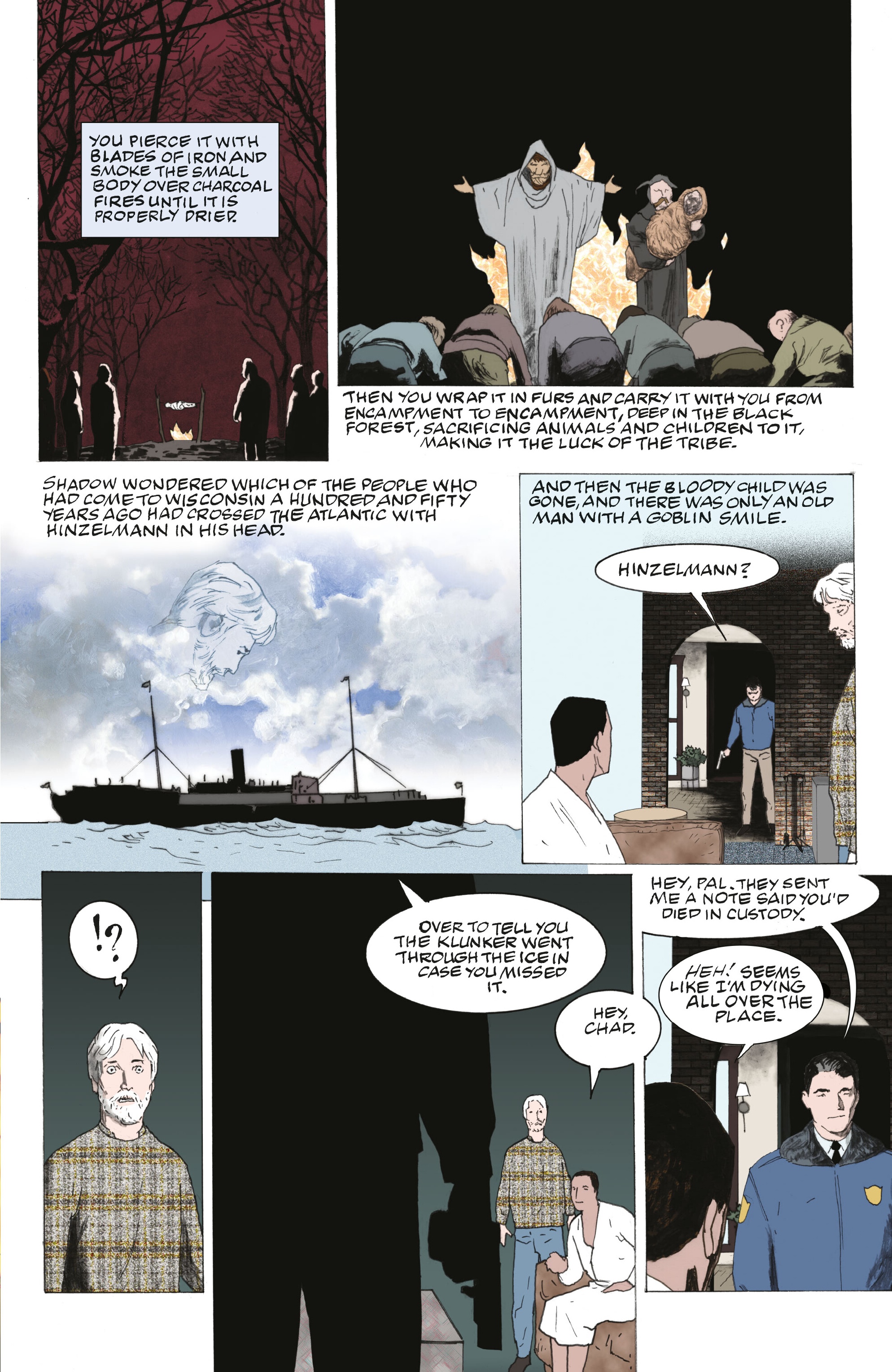 Read online The Complete American Gods comic -  Issue # TPB (Part 7) - 32