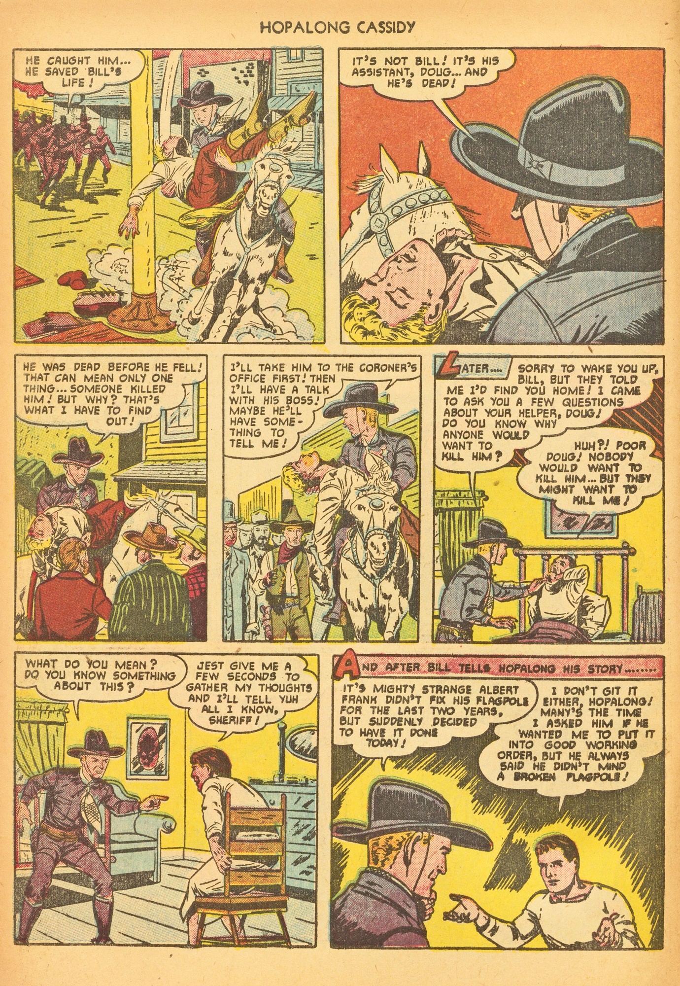 Read online Hopalong Cassidy comic -  Issue #54 - 22