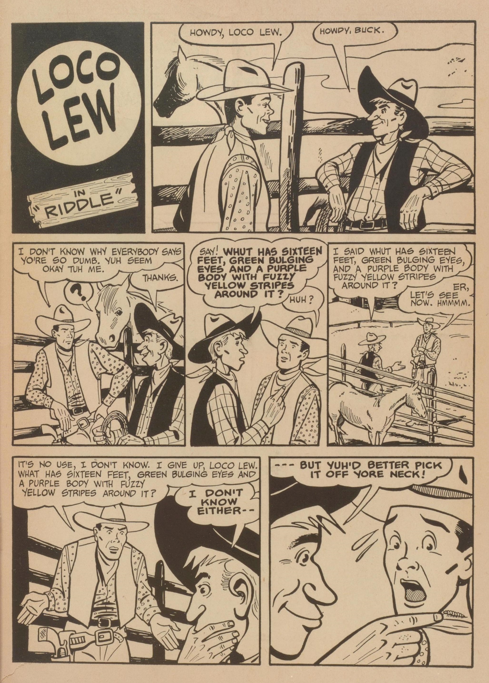 Read online Gabby Hayes Western comic -  Issue #6 - 35