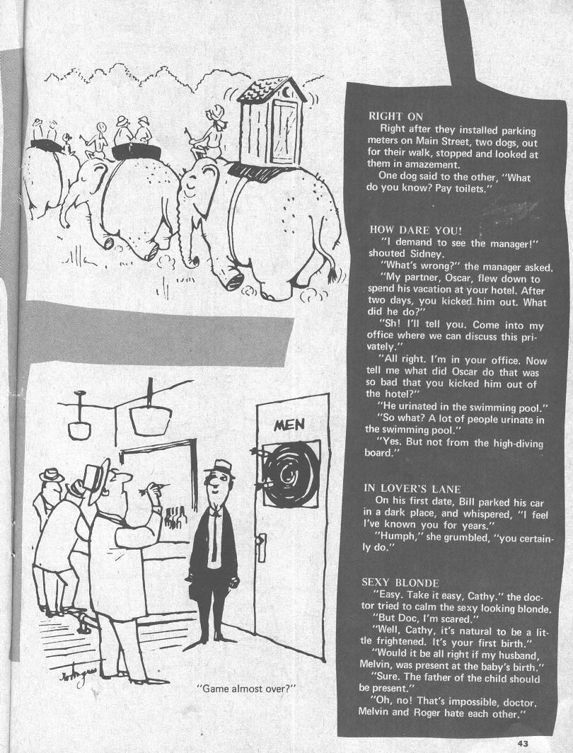 Read online Cartoons and Gags comic -  Issue #81 - 43