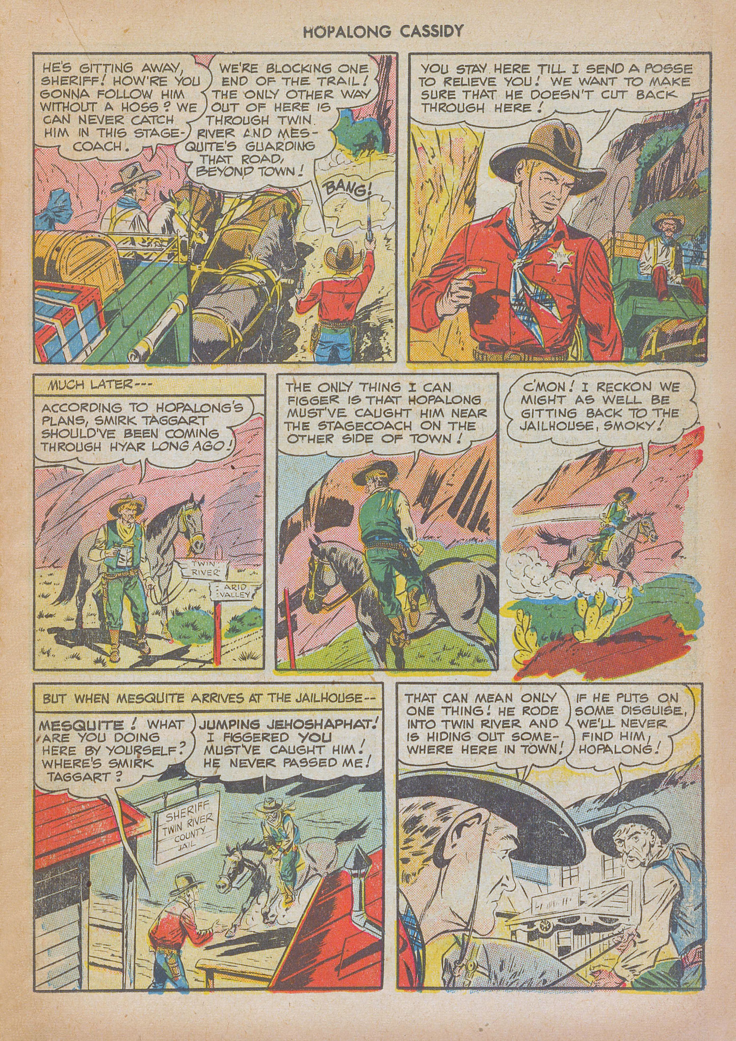 Read online Hopalong Cassidy comic -  Issue #28 - 15