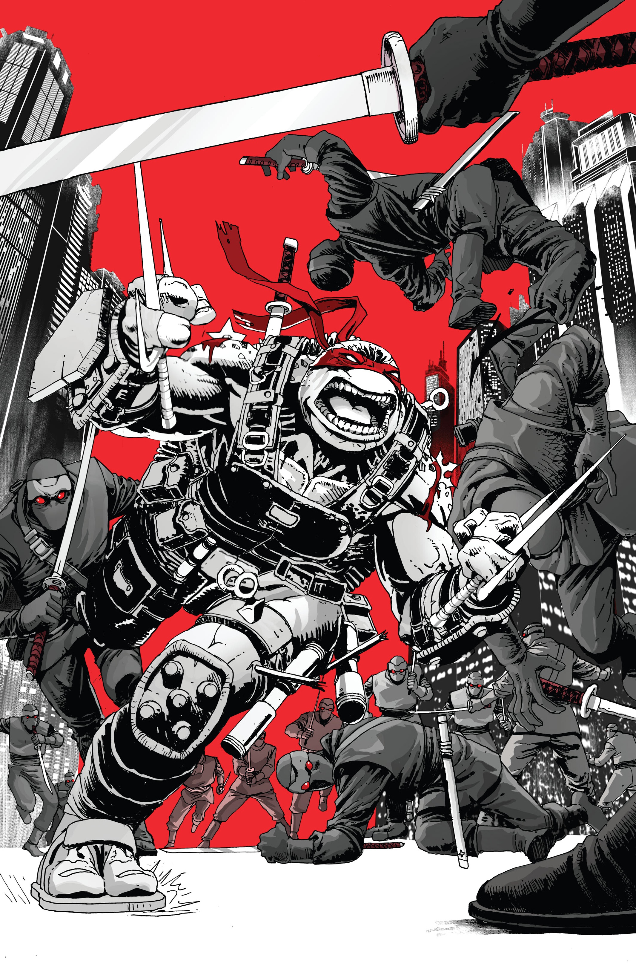 Read online Teenage Mutant Ninja Turtles: The Last Ronin - The Covers comic -  Issue # TPB (Part 1) - 63