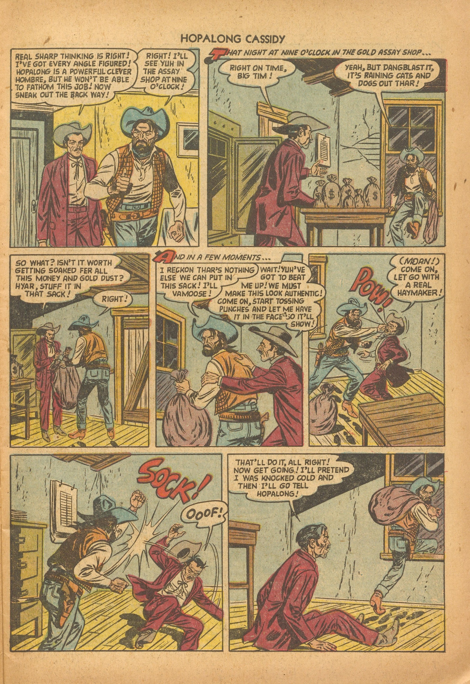 Read online Hopalong Cassidy comic -  Issue #83 - 7