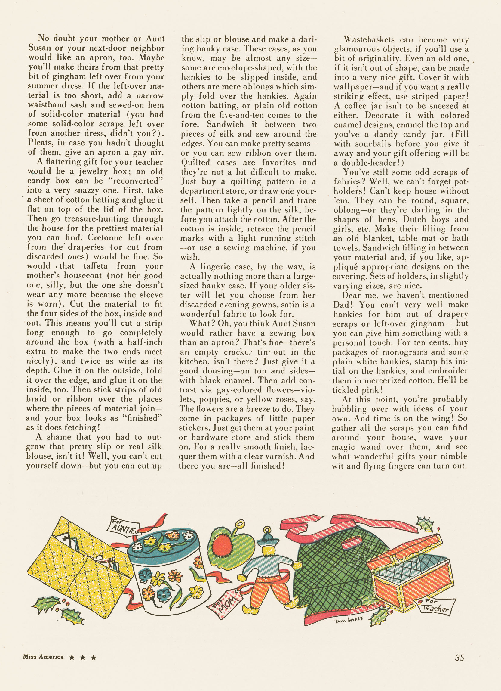 Read online Miss America Magazine comic -  Issue #26 - 26