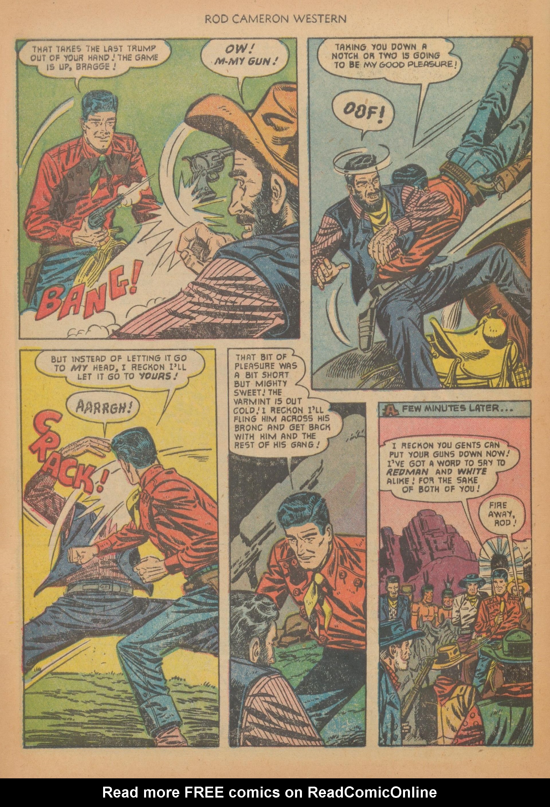 Read online Rod Cameron Western comic -  Issue #12 - 32