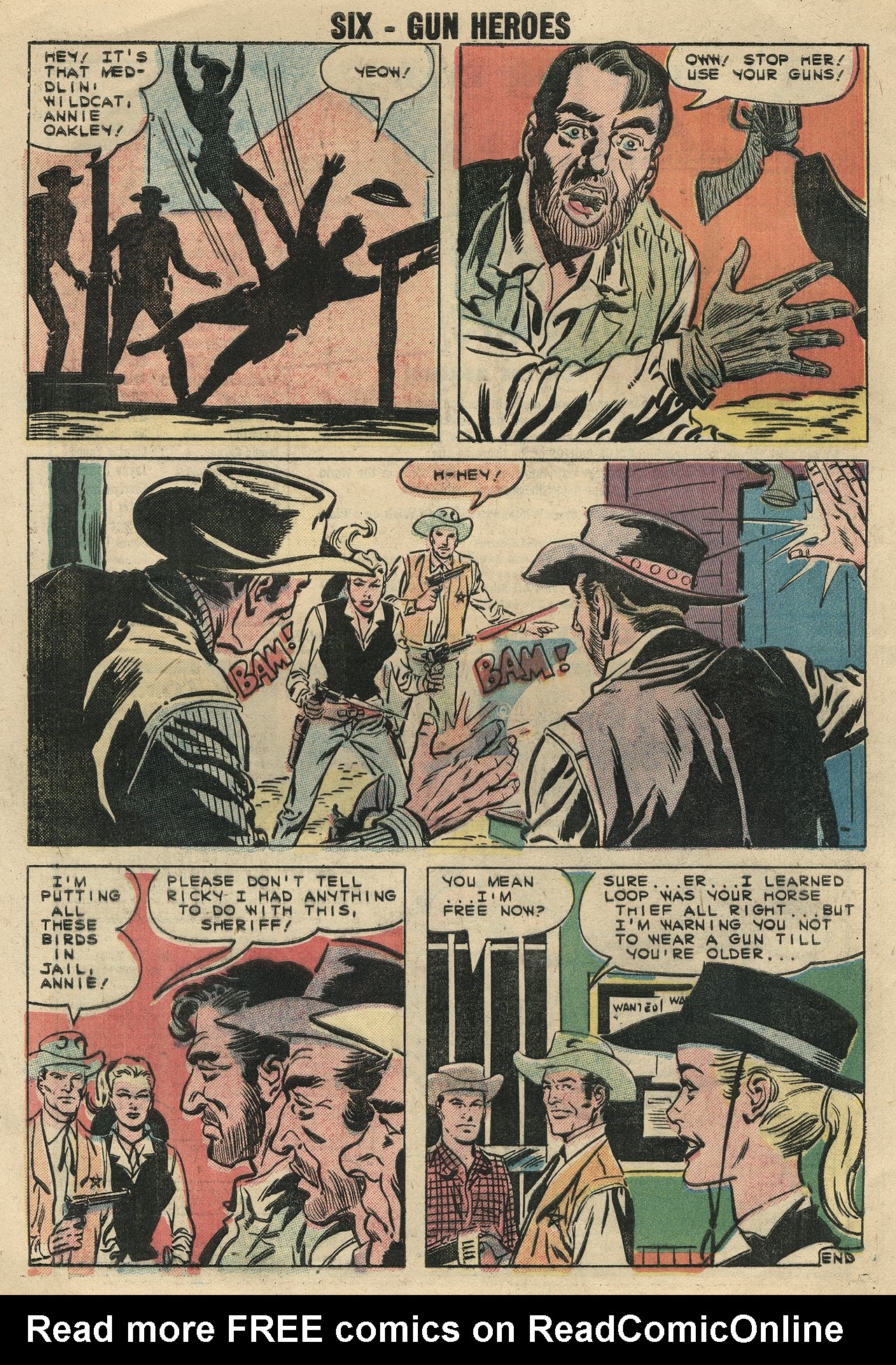 Read online Six-Gun Heroes comic -  Issue #54 - 32