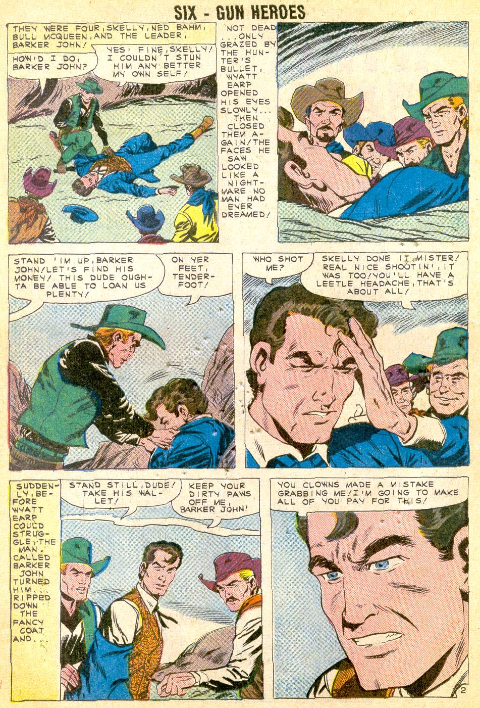 Read online Six-Gun Heroes comic -  Issue #62 - 12