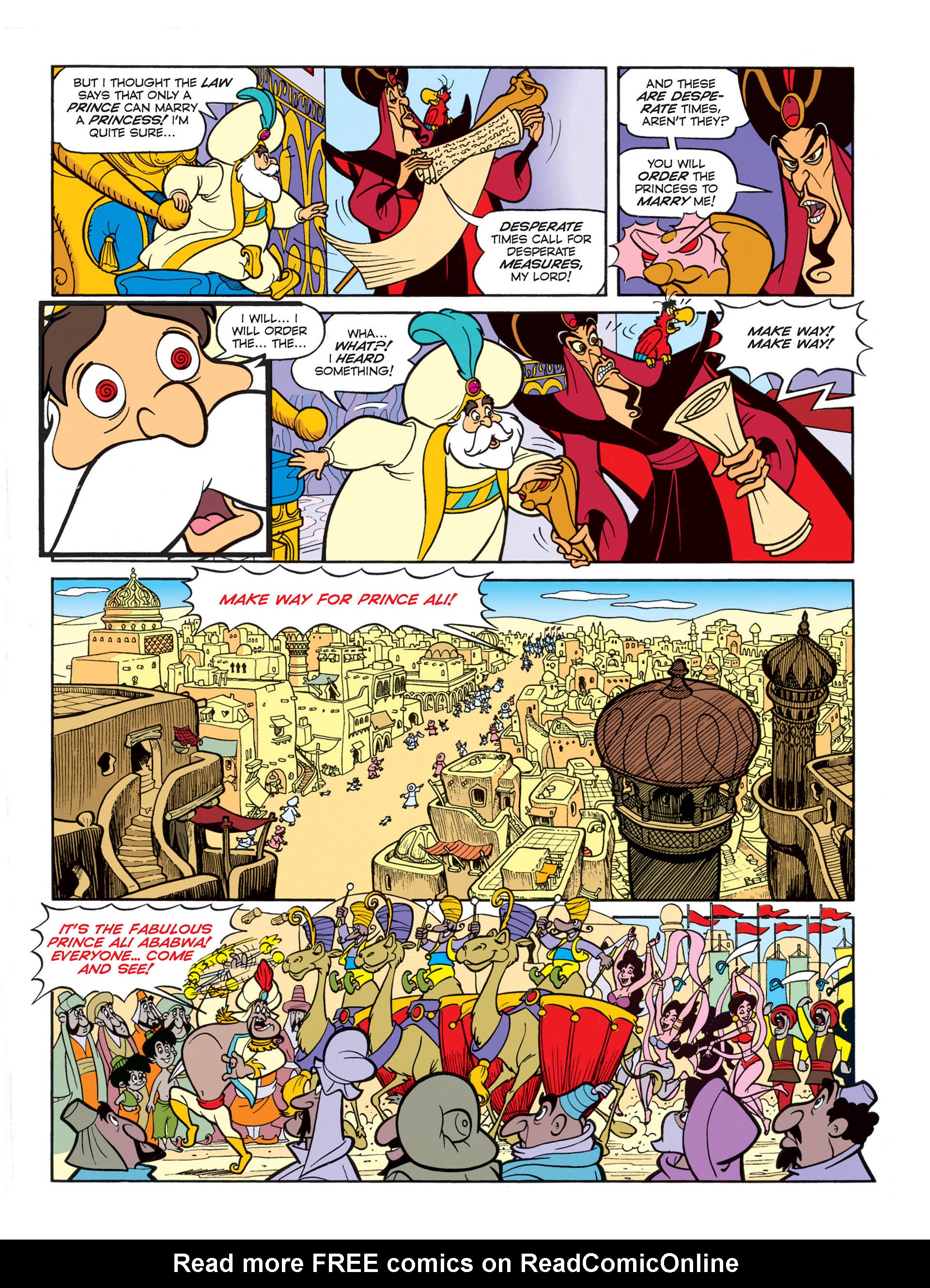 Read online Disney's Aladdin - The Official Movie Adaptation comic -  Issue # Full - 27
