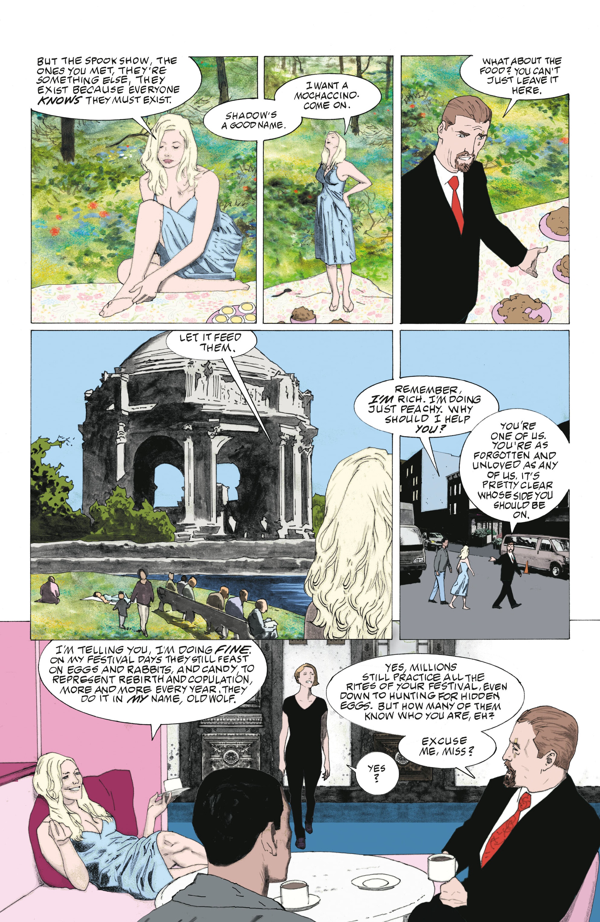 Read online The Complete American Gods comic -  Issue # TPB (Part 4) - 16
