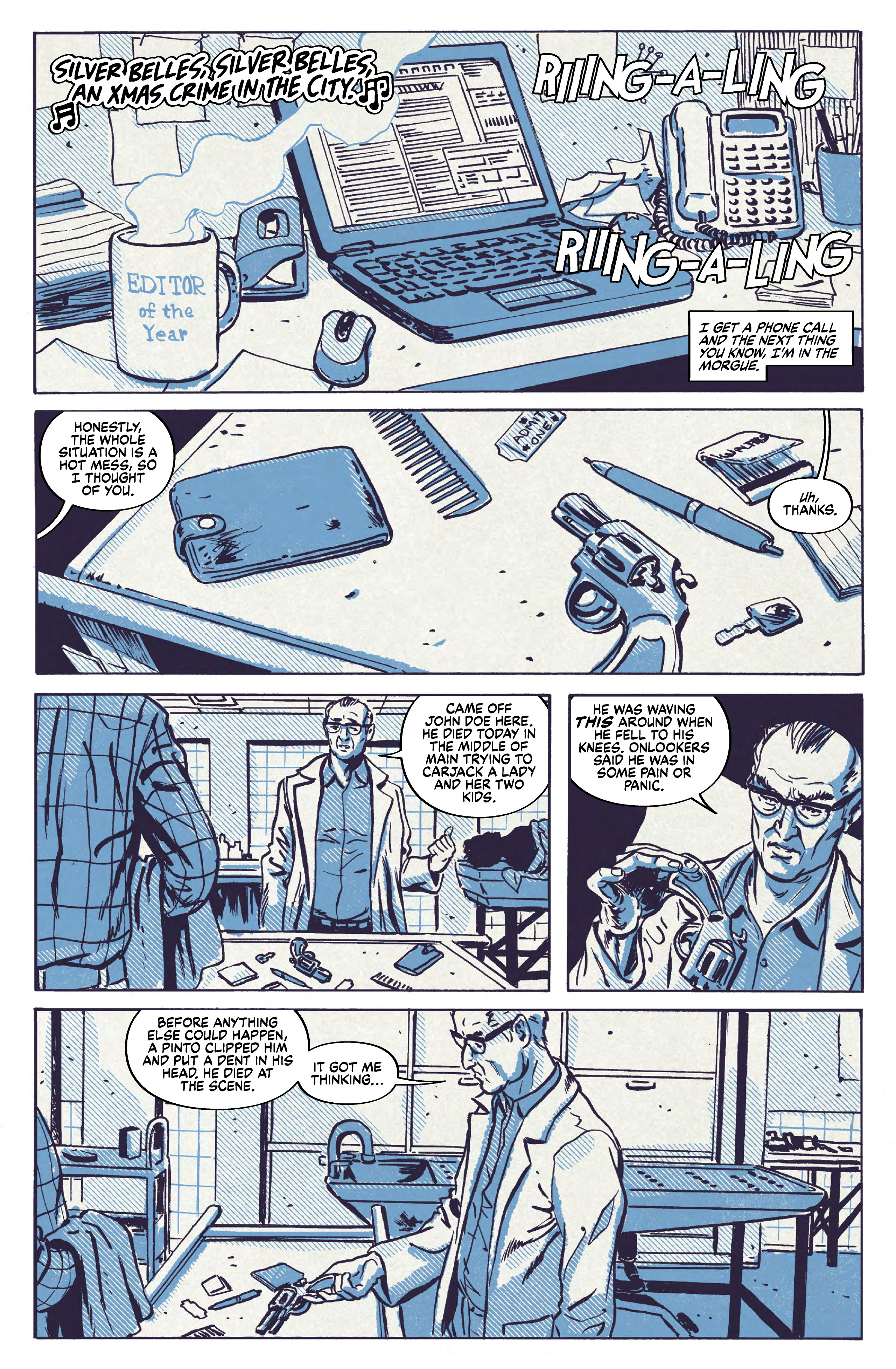 Read online Deer Editor comic -  Issue #1 - 3