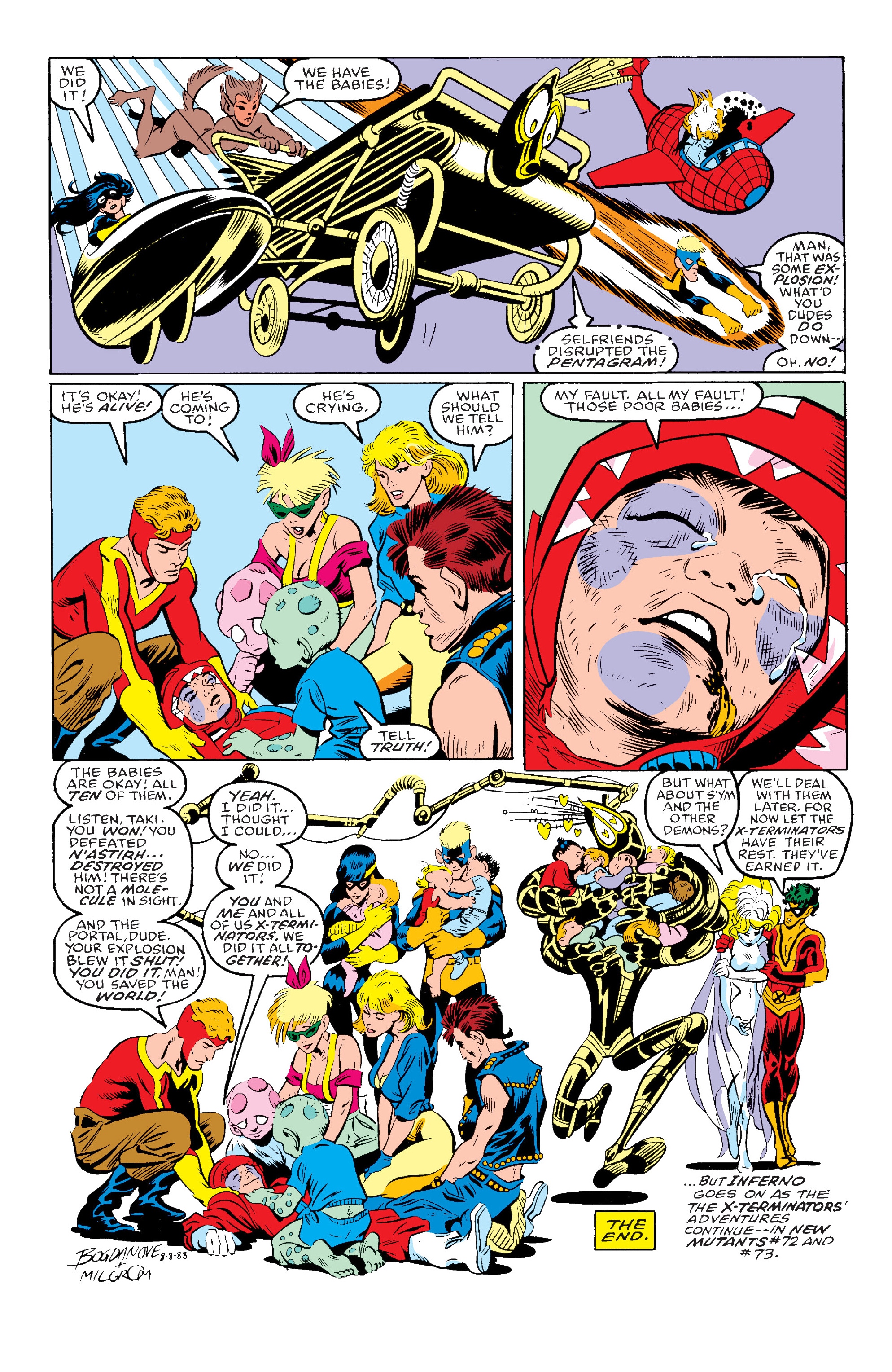 Read online The New Mutants comic -  Issue # _Omnibus 3 (Part 7) - 74