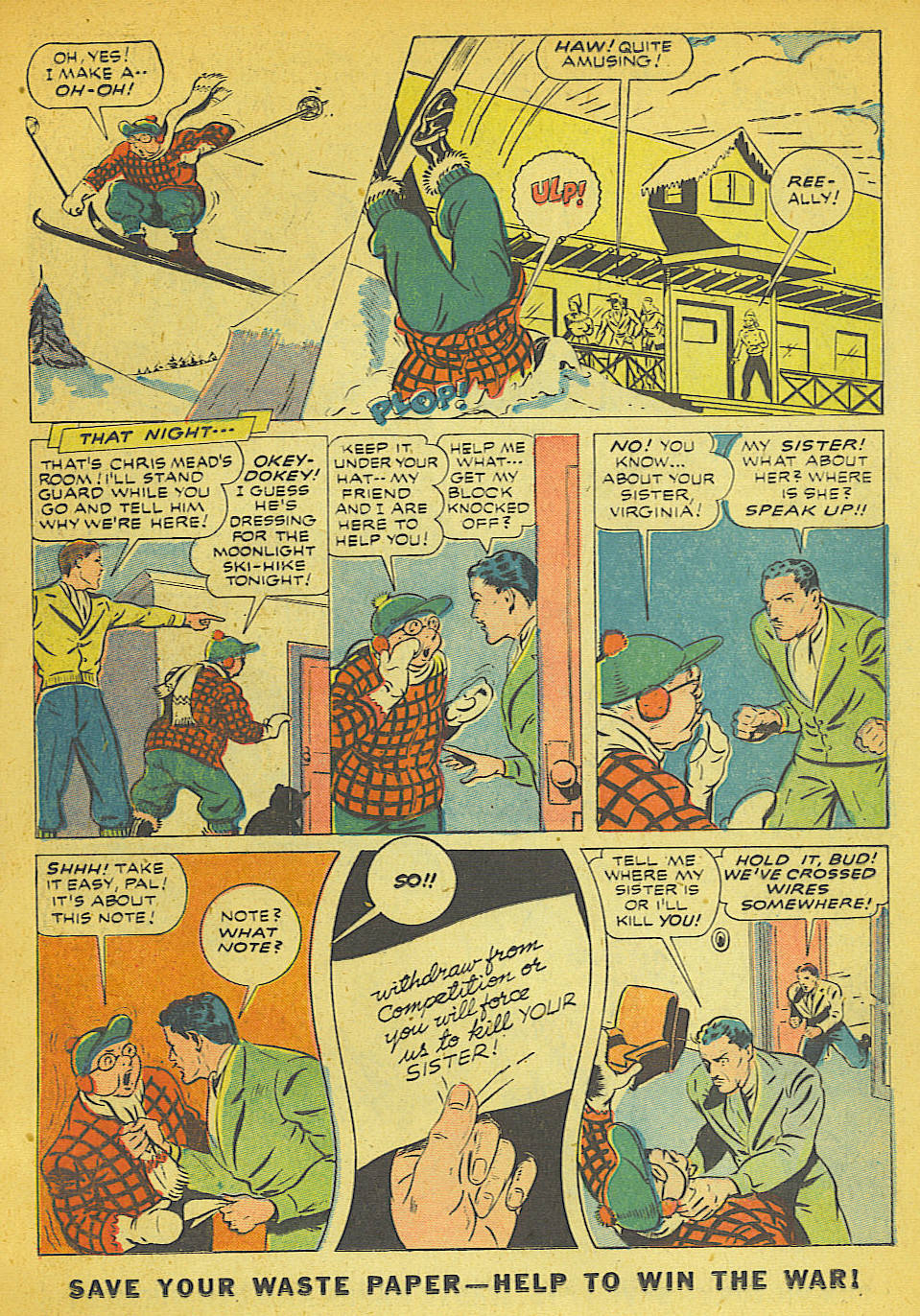 Read online Exciting Comics comic -  Issue #32 - 31