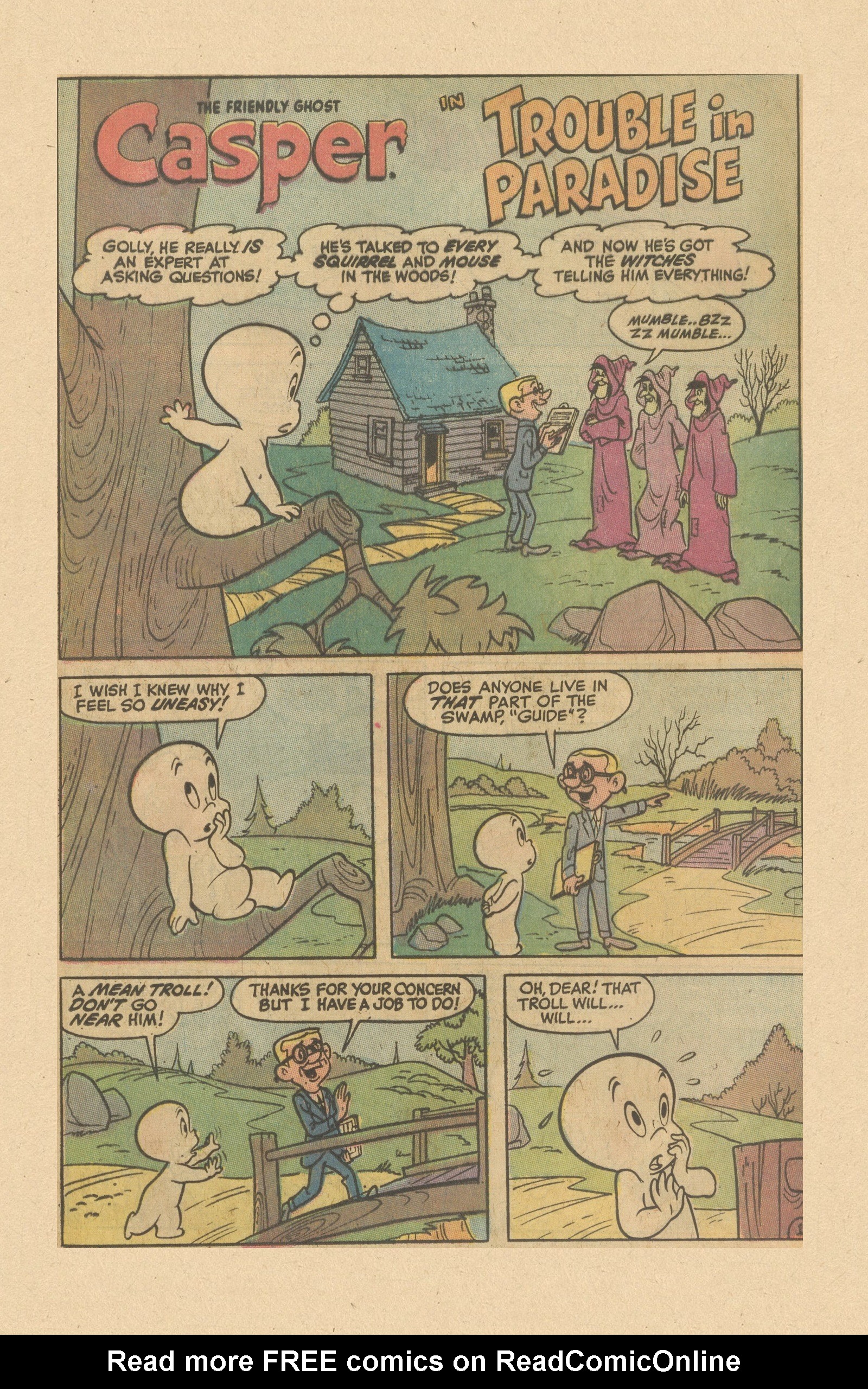 Read online Casper Strange Ghost Stories comic -  Issue #3 - 25