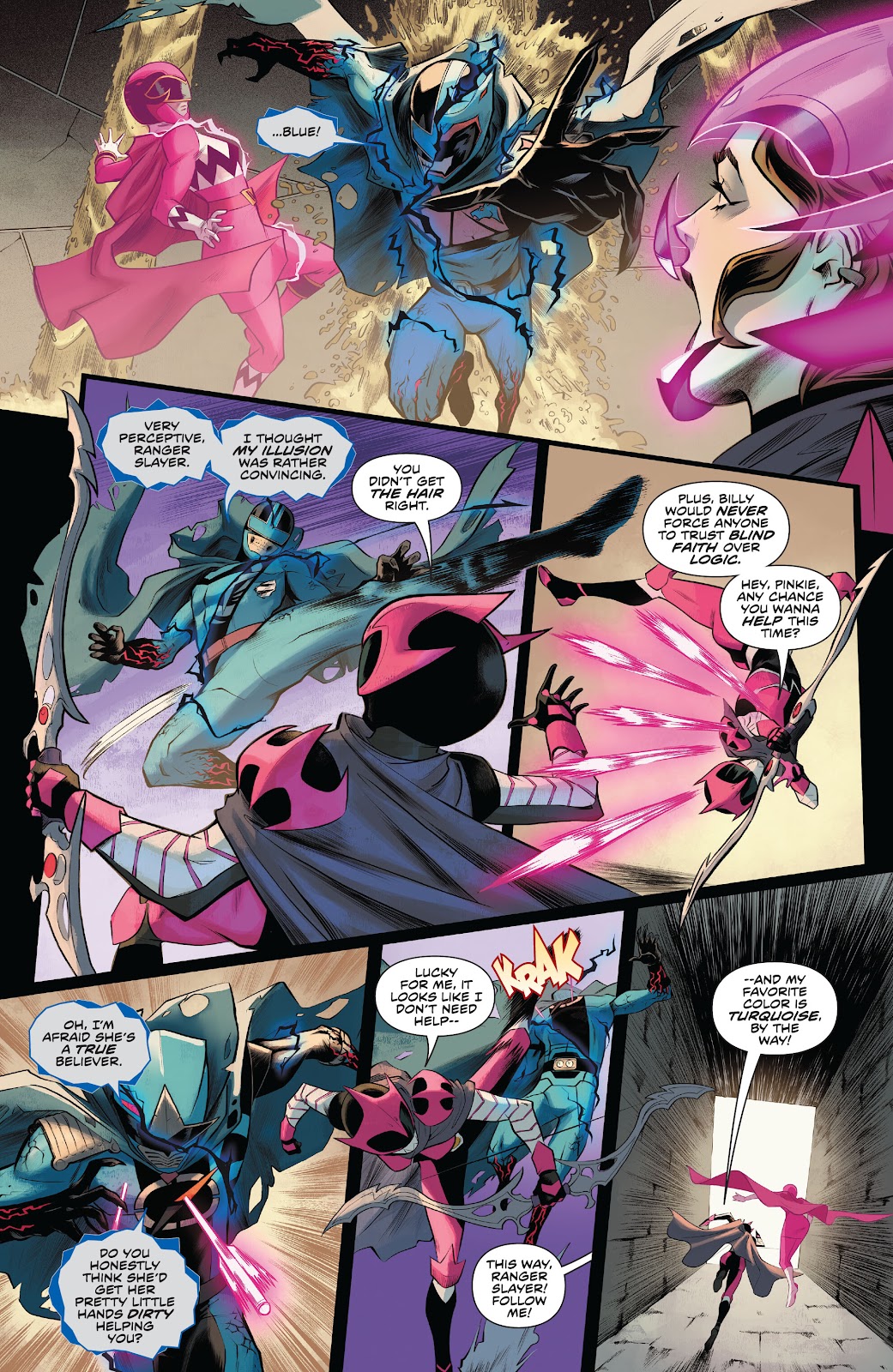 Power Rangers Unlimited: The Morphin Masters issue 1 - Page 18