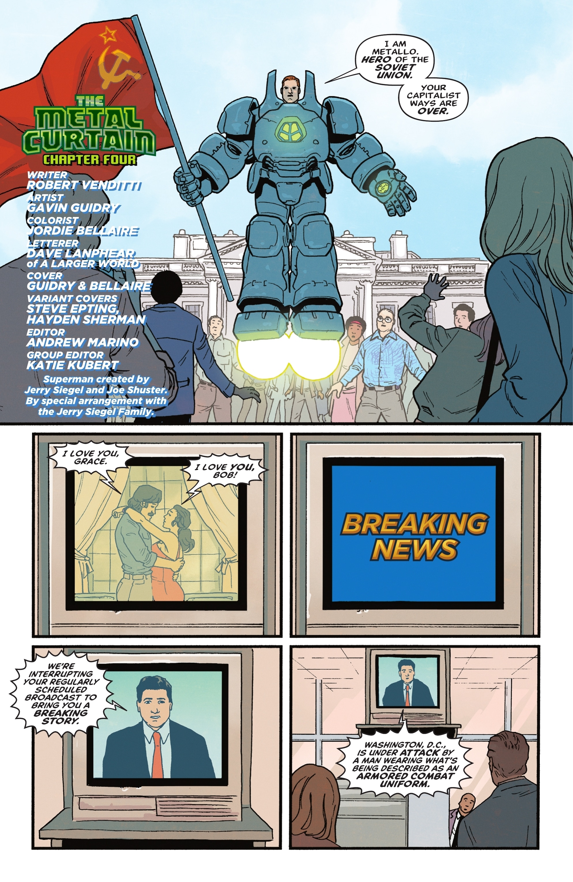 Read online Superman '78: The Metal Curtain comic -  Issue #4 - 4