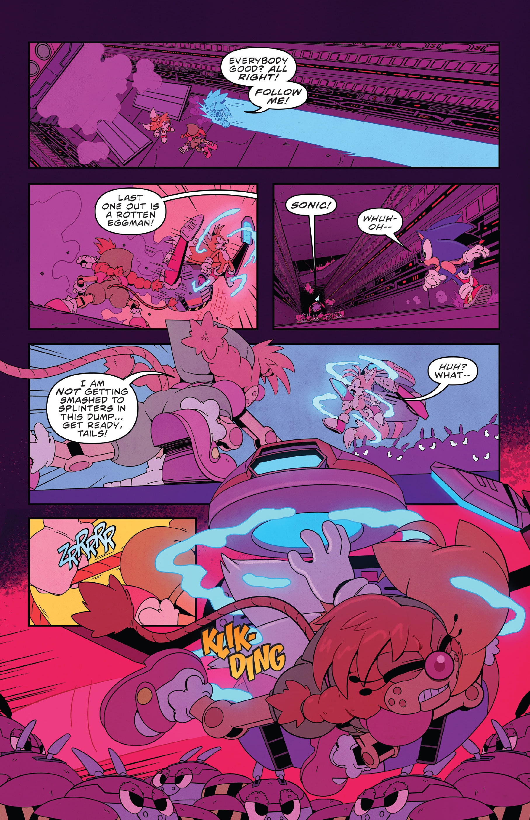 Read online Sonic the Hedgehog: Sonic & Tails: Best Buds Forever comic -  Issue # TPB - 76