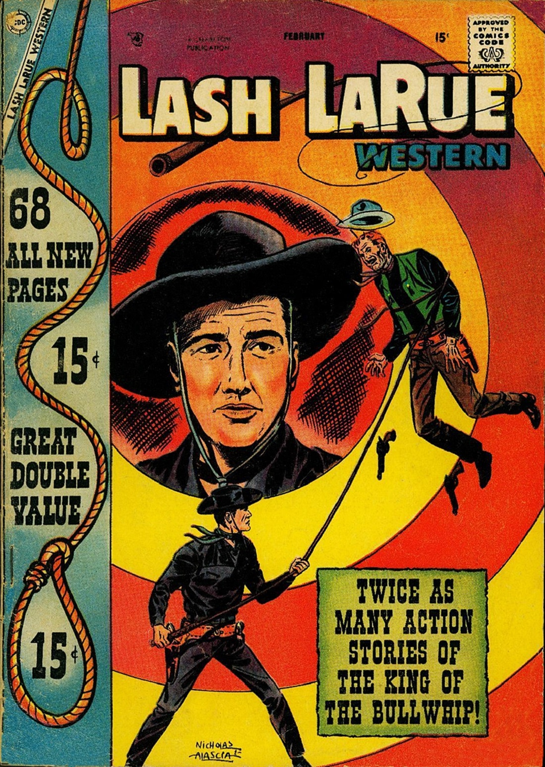 Read online Lash Larue Western (1949) comic -  Issue #67 - 1