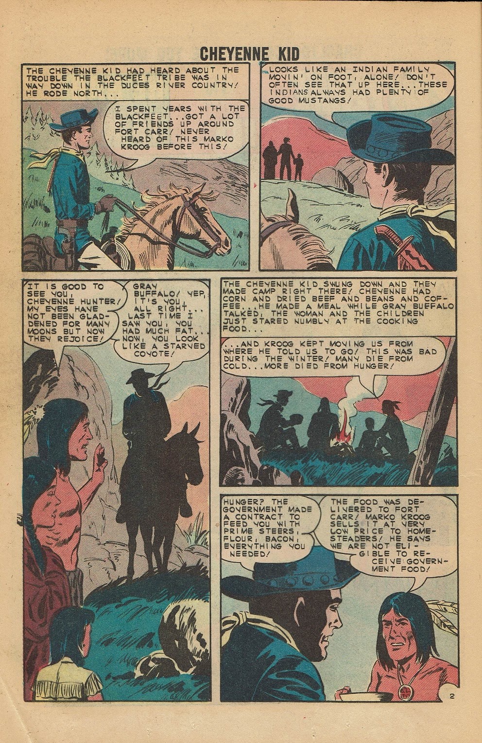 Read online Cheyenne Kid comic -  Issue #43 - 12