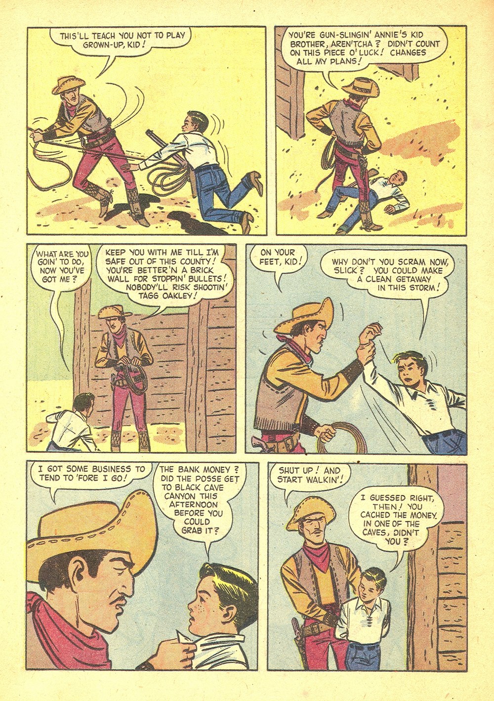 Read online Annie Oakley & Tagg comic -  Issue #4 - 12