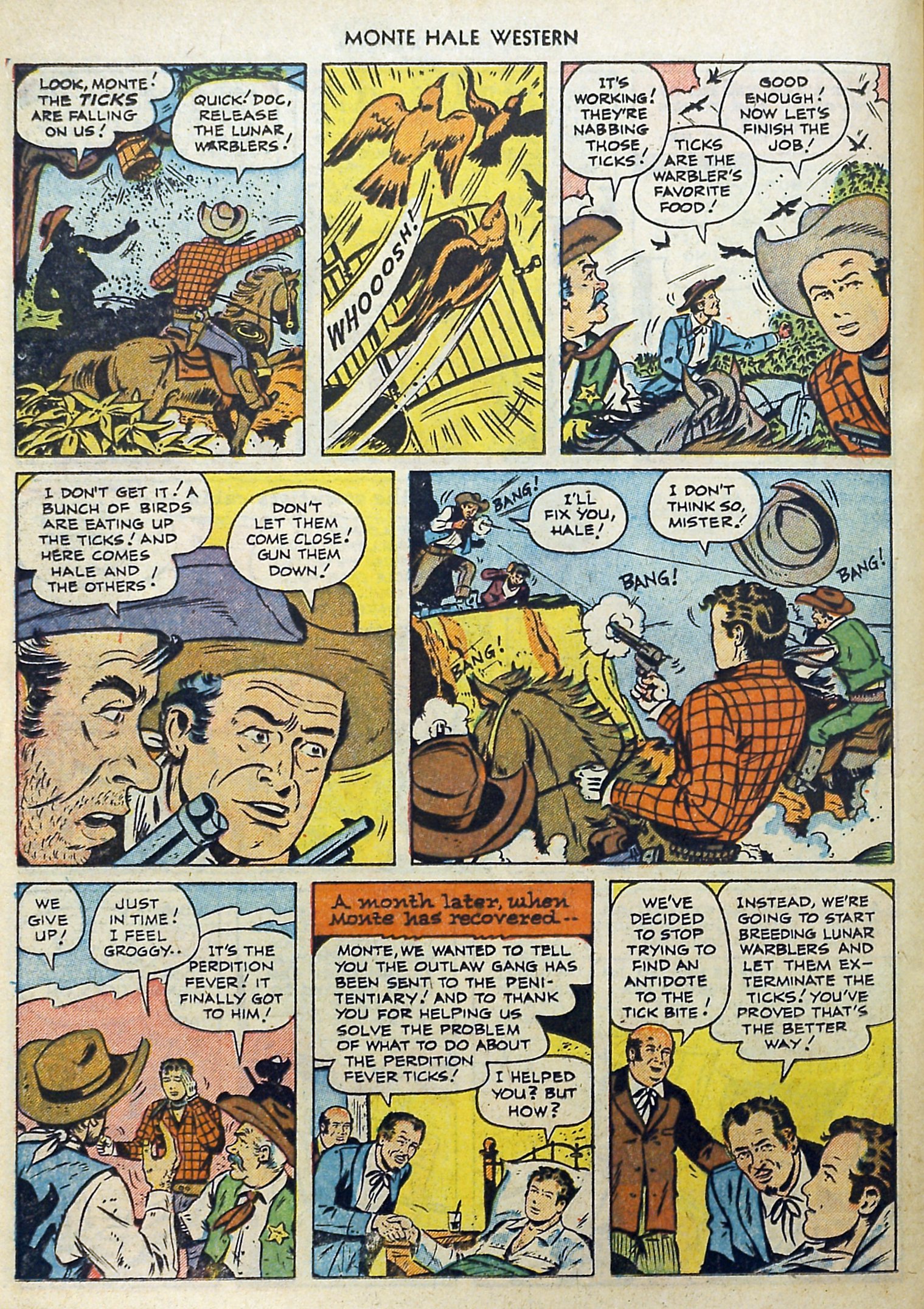 Read online Monte Hale Western comic -  Issue #71 - 21
