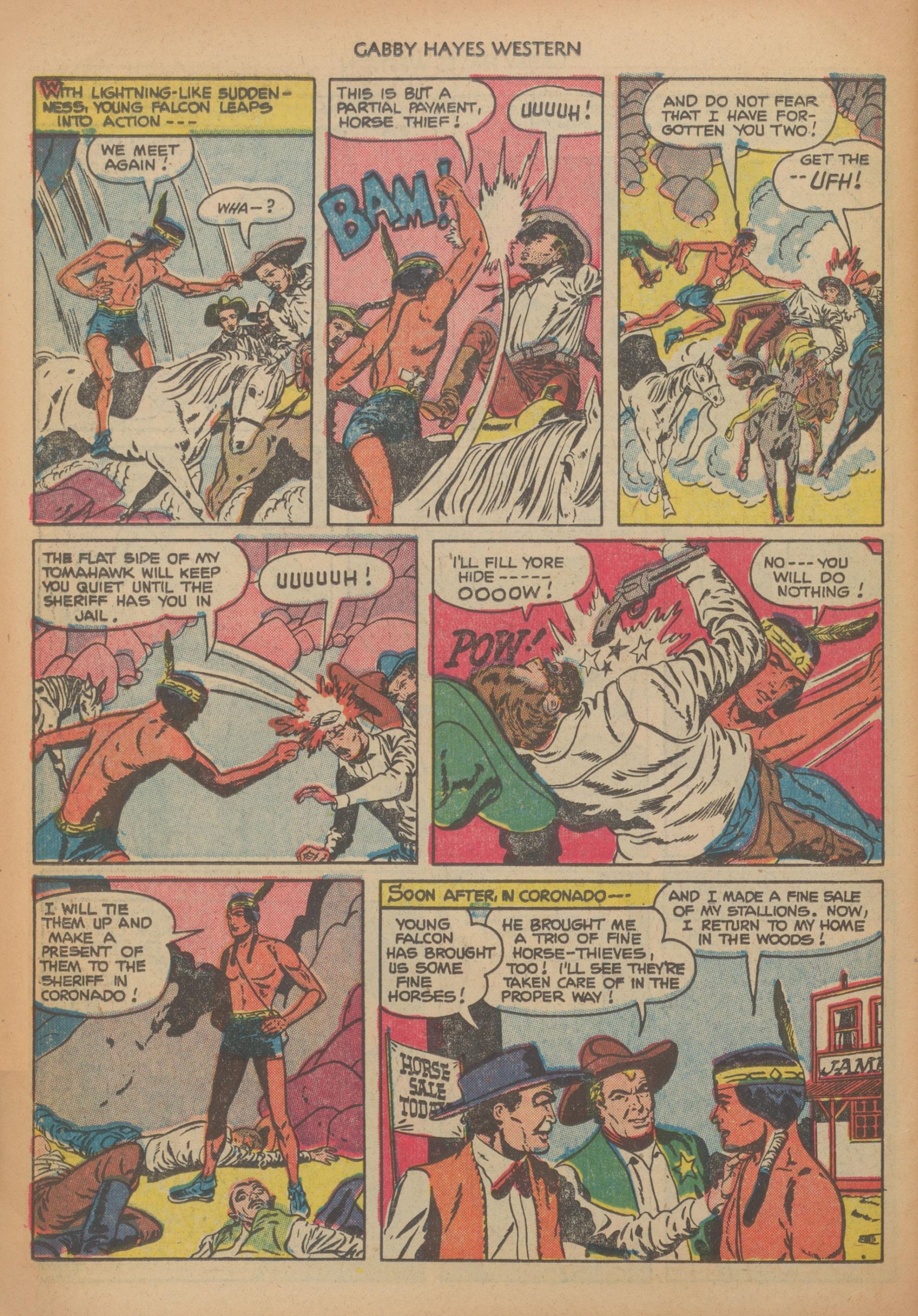 Read online Gabby Hayes Western comic -  Issue #38 - 26
