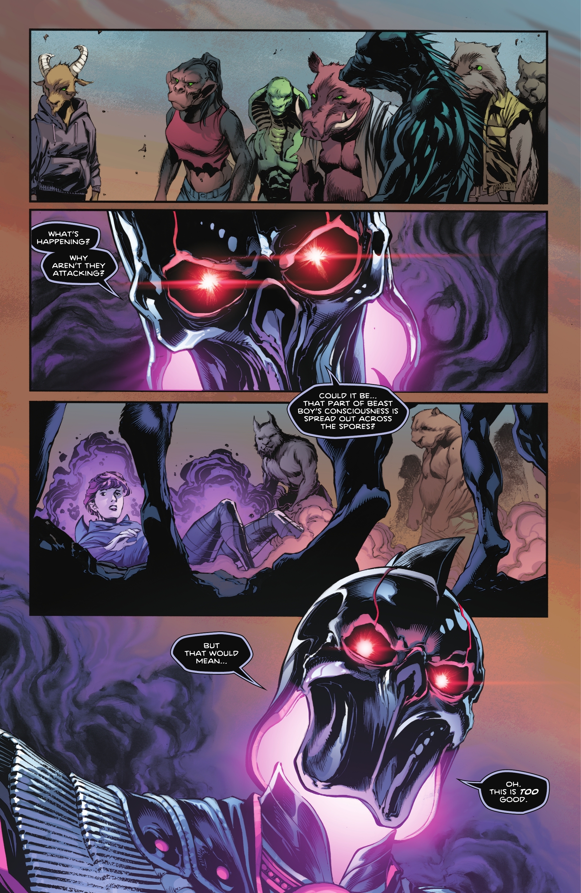 Read online Titans: Beast World comic -  Issue #6 - 17