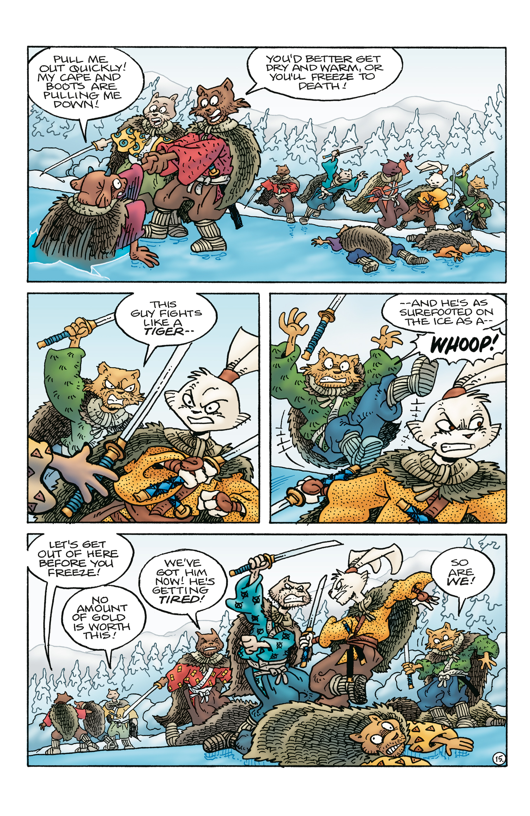 Read online Usagi Yojimbo: Ice and Snow comic -  Issue #4 - 17