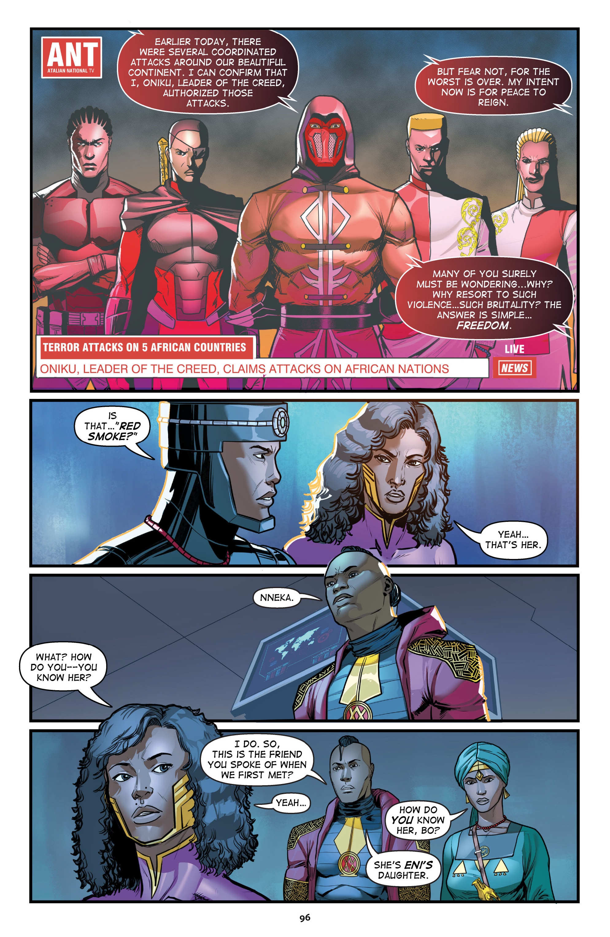 Read online The Oloris: Heroes Will Unite comic -  Issue # TPB (Part 1) - 96