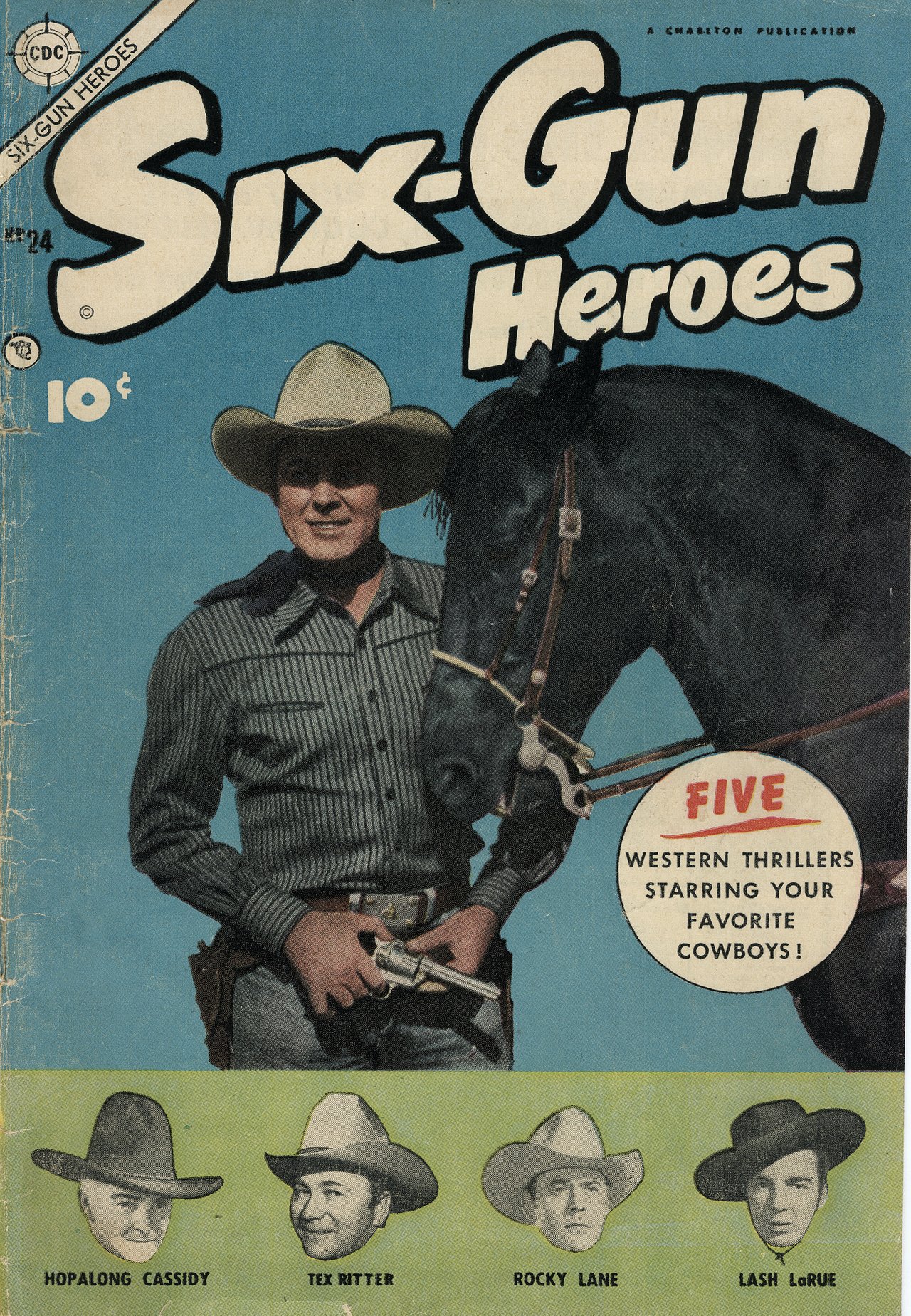 Read online Six-Gun Heroes comic -  Issue #24 - 1