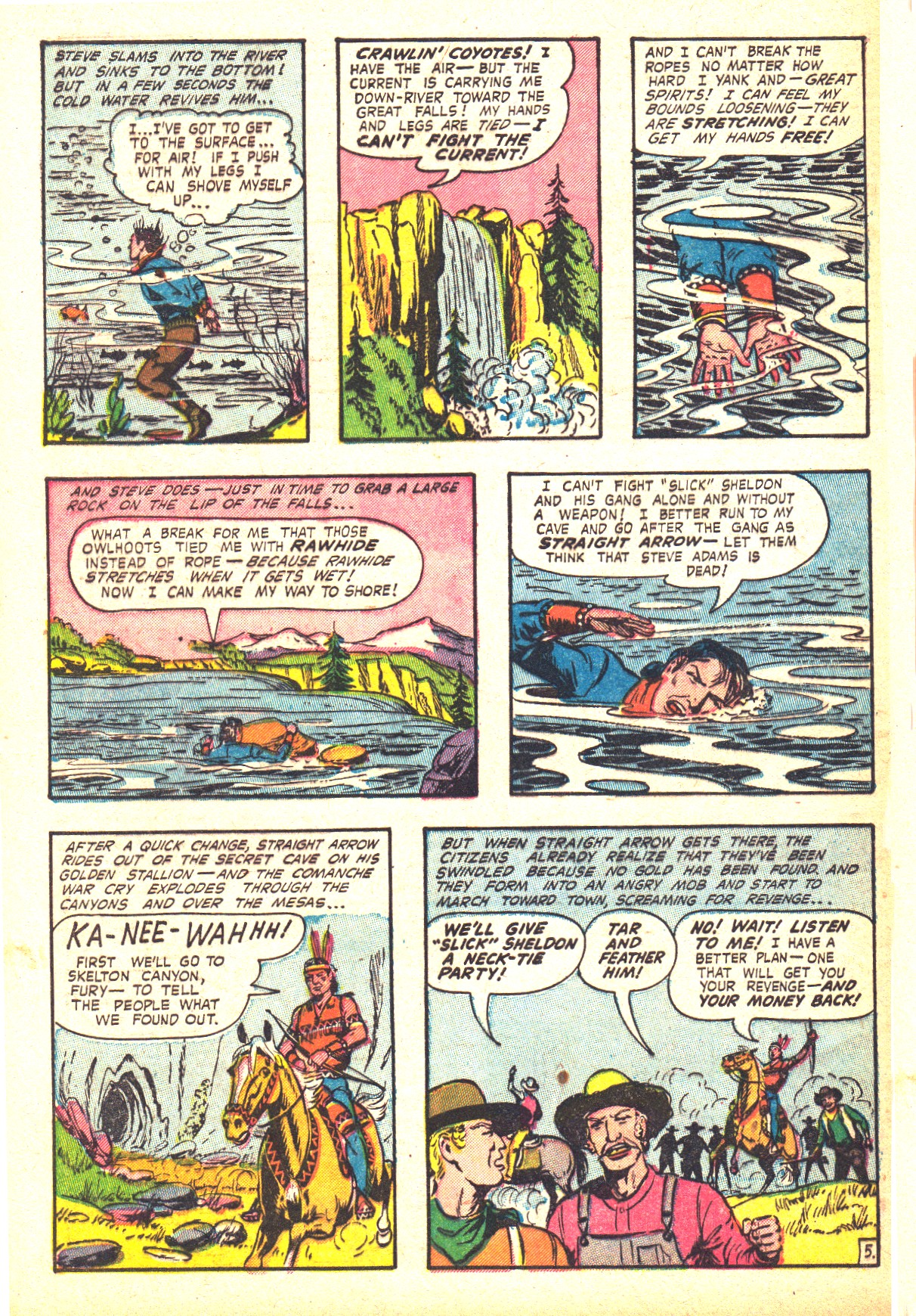 Read online Straight Arrow comic -  Issue #39 - 32