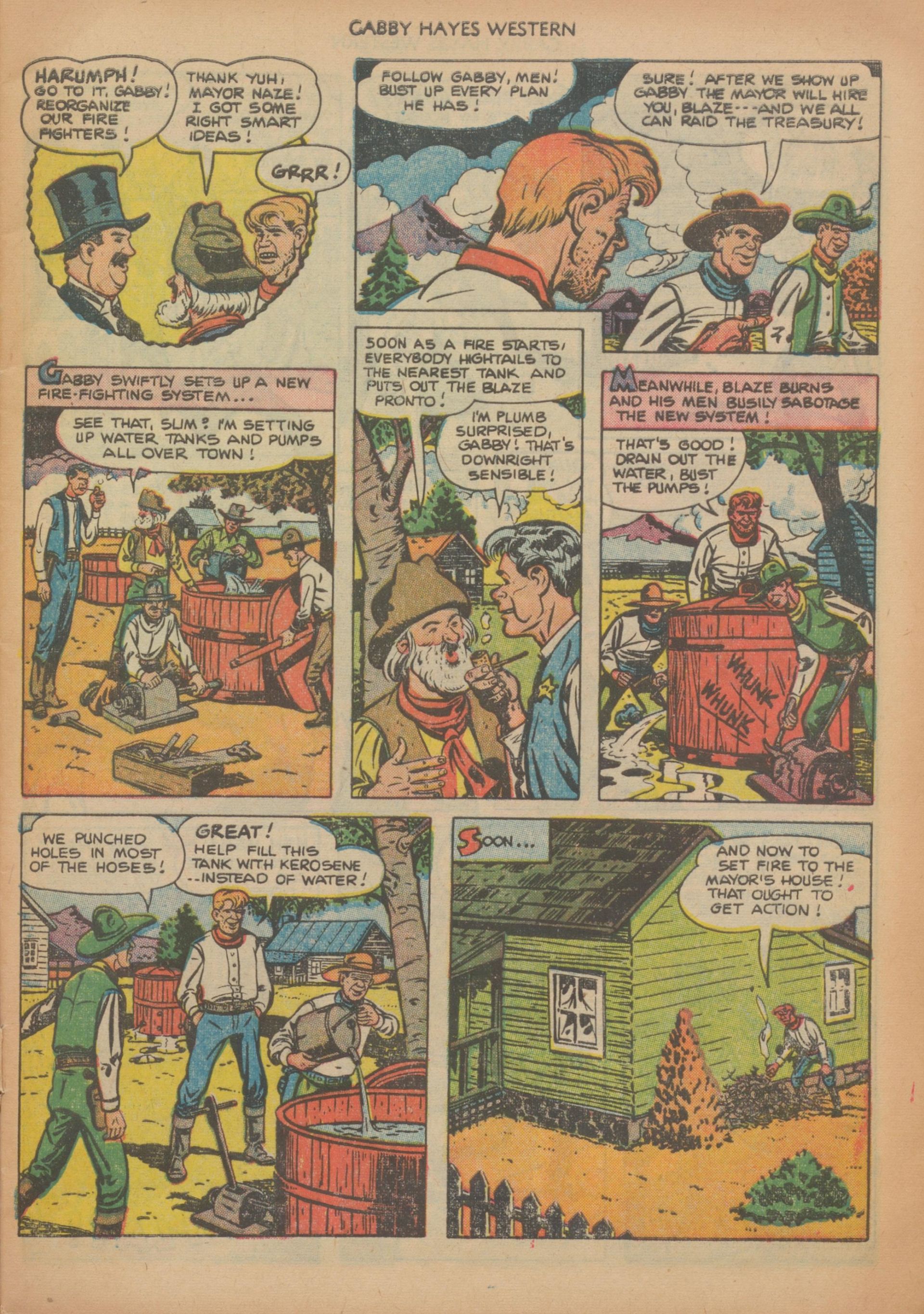 Read online Gabby Hayes Western comic -  Issue #38 - 5
