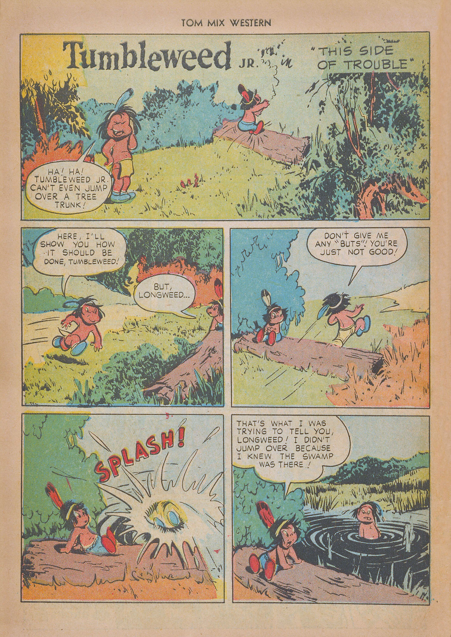 Read online Tom Mix Western (1948) comic -  Issue #13 - 34