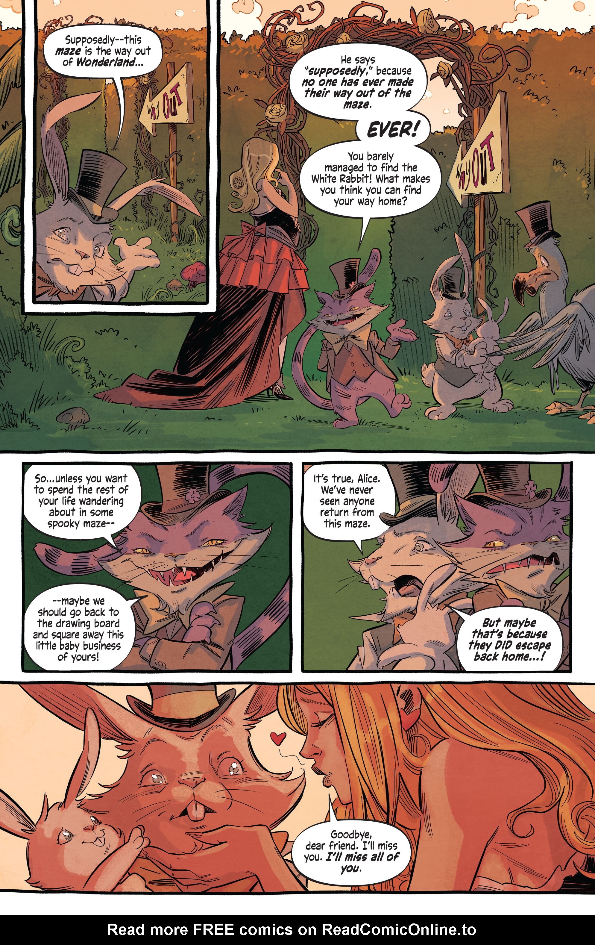 Read online Alice Never After comic -  Issue #5 - 15