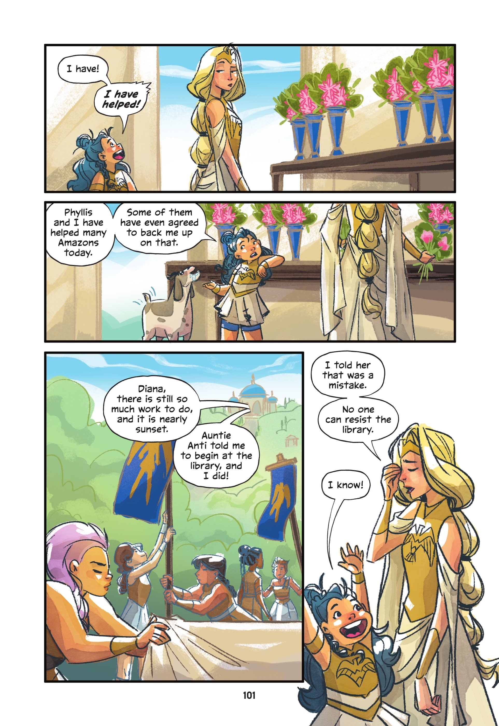 Read online Diana and the Hero's Journey comic -  Issue # TPB - 93