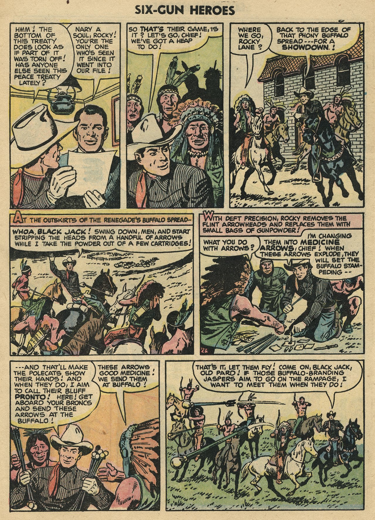 Read online Six-Gun Heroes comic -  Issue #30 - 8