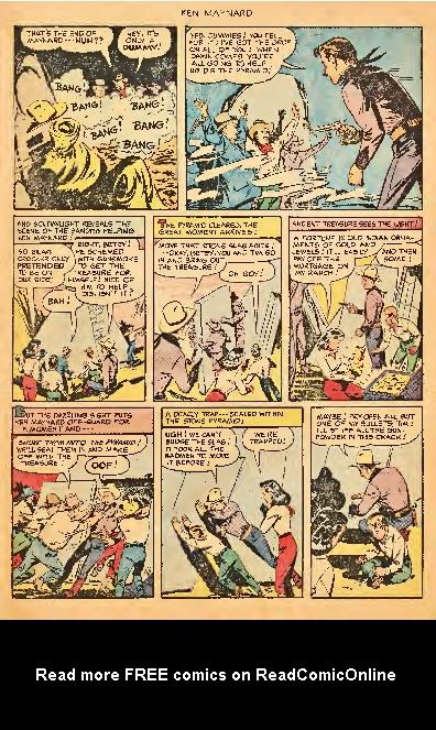 Read online Ken Maynard Western comic -  Issue #1 - 33