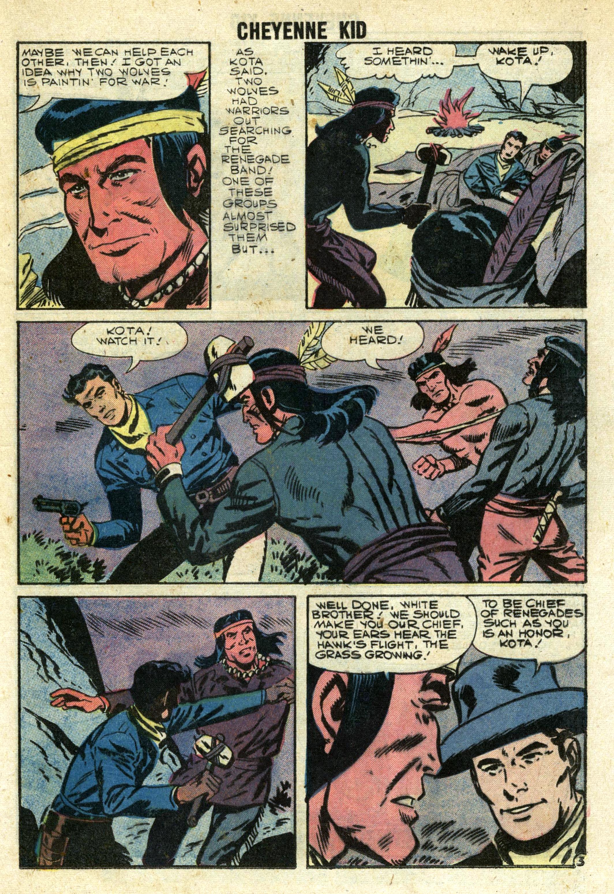 Read online Cheyenne Kid comic -  Issue #14 - 21