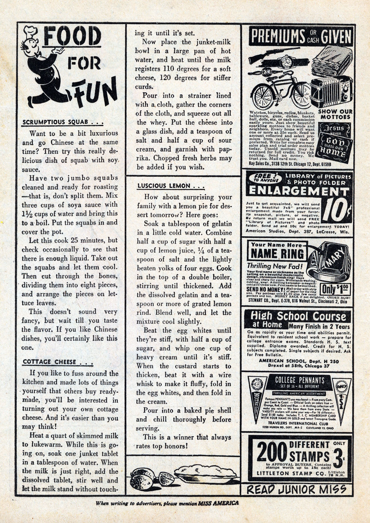 Read online Miss America Magazine comic -  Issue #52 - 47