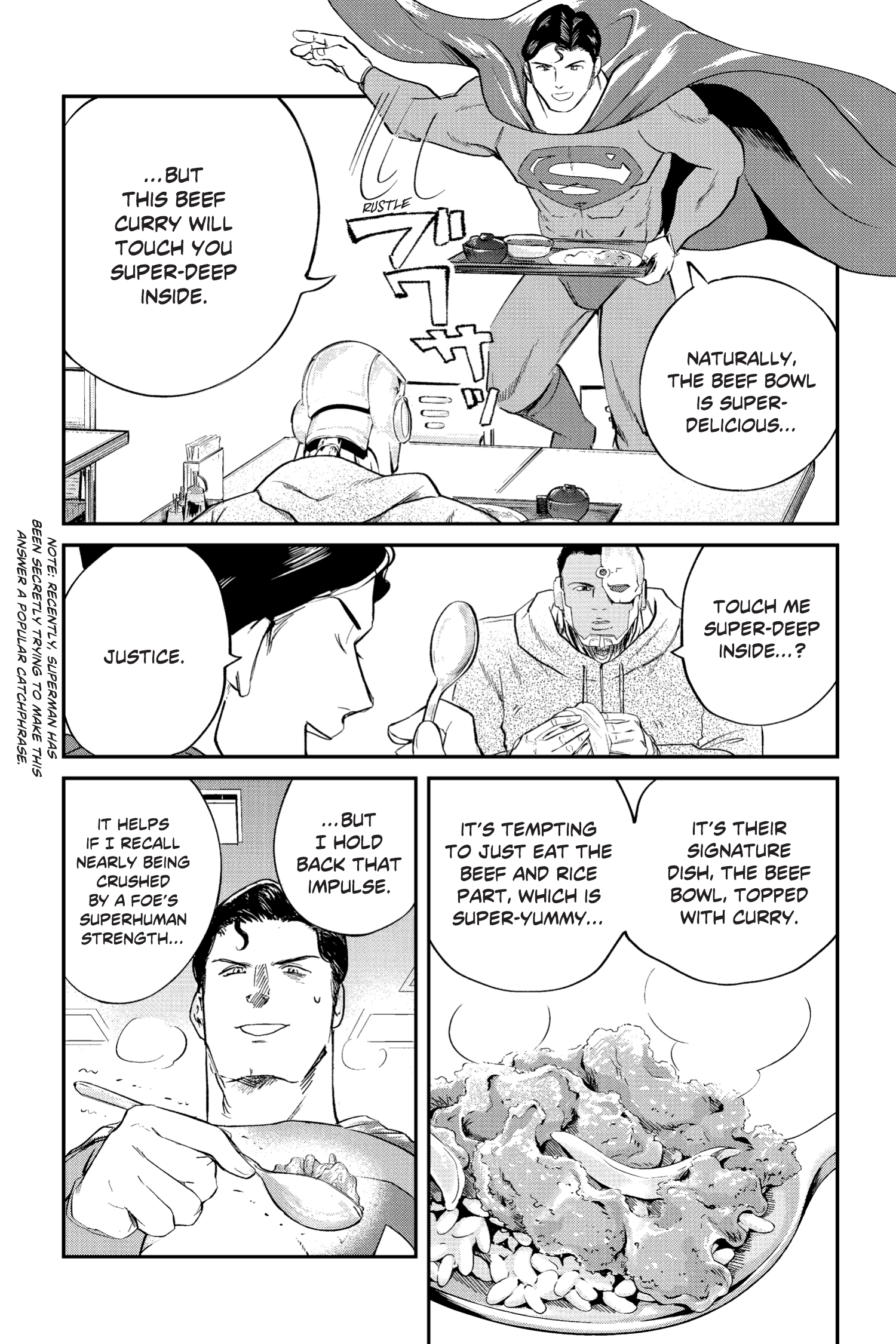Read online Superman vs. Meshi comic -  Issue #13 - 12