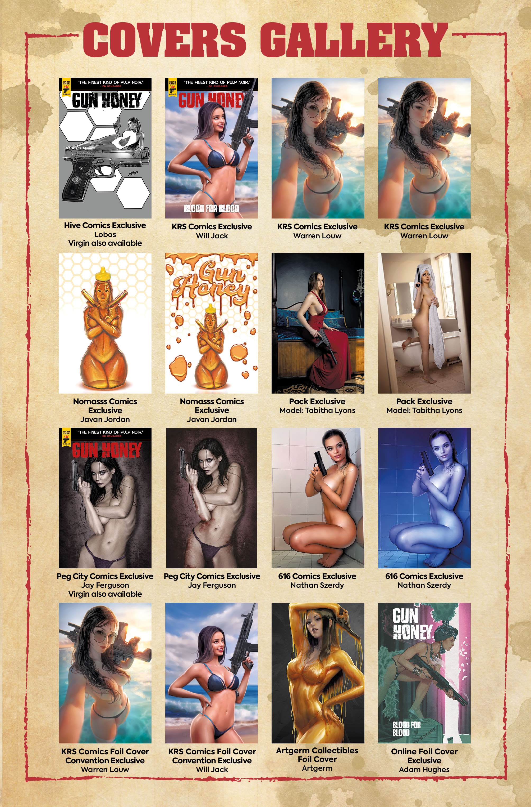 Read online Gun Honey: Blood for Blood comic -  Issue #1 - 31