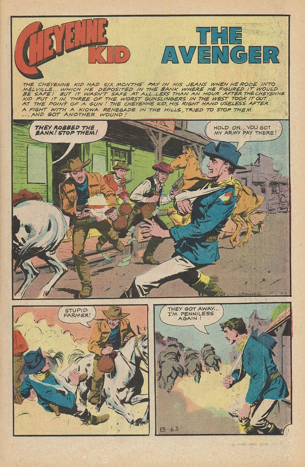 Read online Cheyenne Kid comic -  Issue #57 - 15