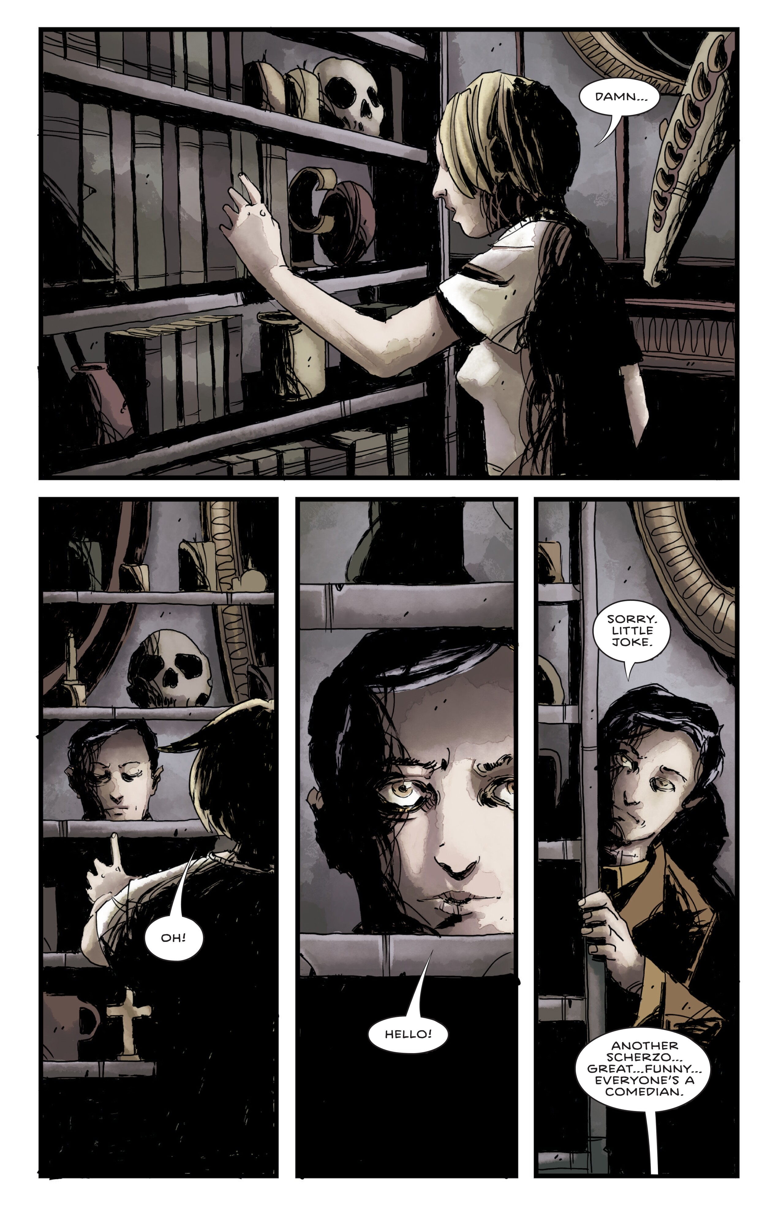 Read online The Case of the Bleeding Wall comic -  Issue #2 - 24