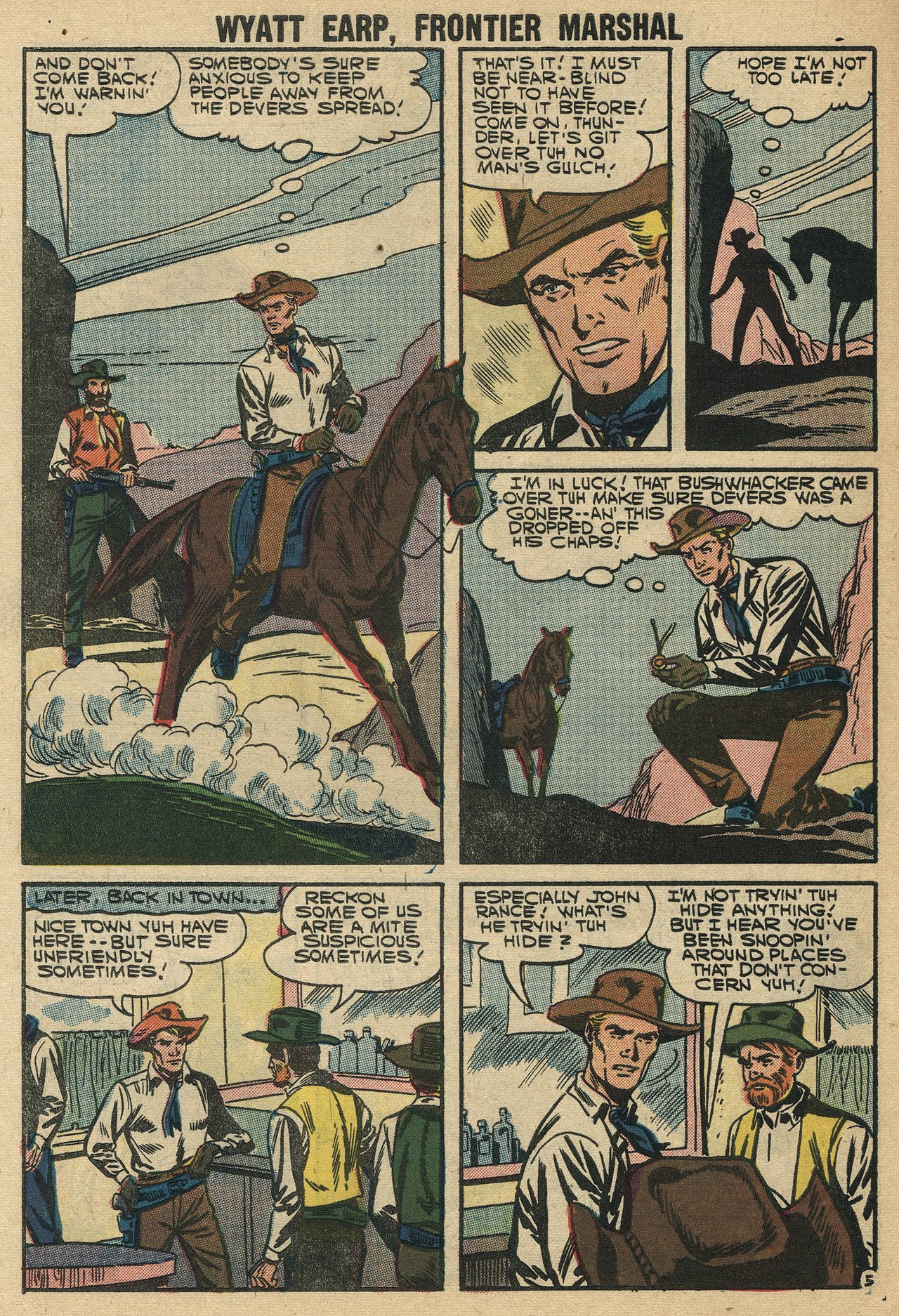 Read online Wyatt Earp Frontier Marshal comic -  Issue #18 - 30